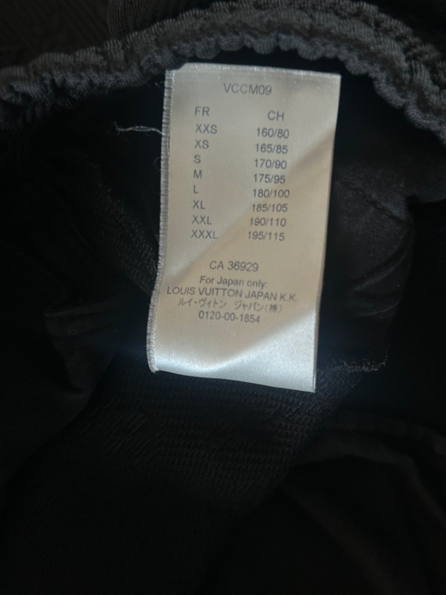 Louis Vuitton Black Monogram Trackpants