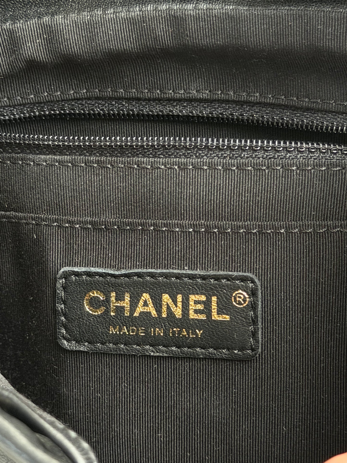 Chanel Black Lambskin Quilted Mini Urban Spirit Backpack