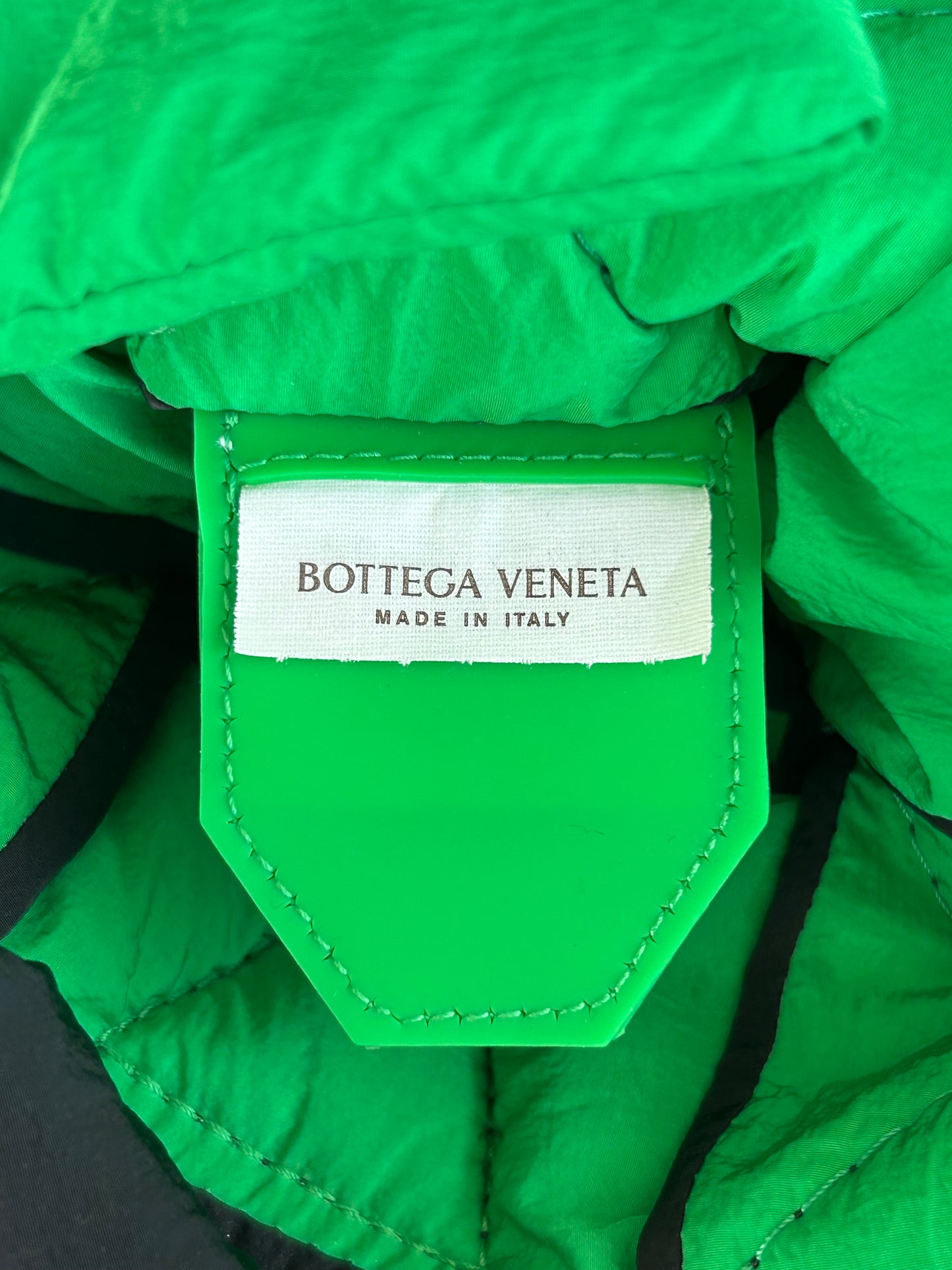 Bottega Veneta Black Padded Tech Cassette Bag
