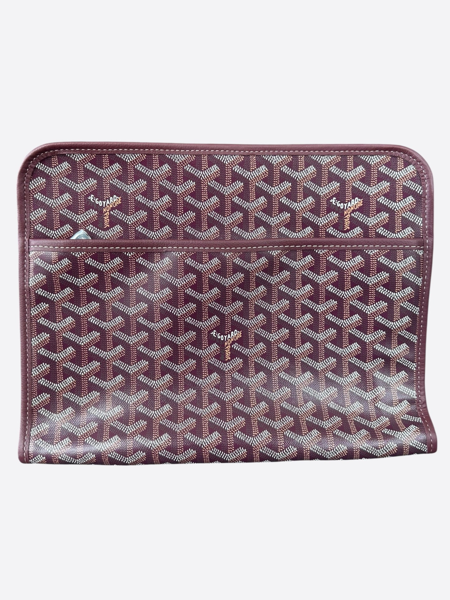 Goyard Burgundy Jouvence GM Toiletry Bag