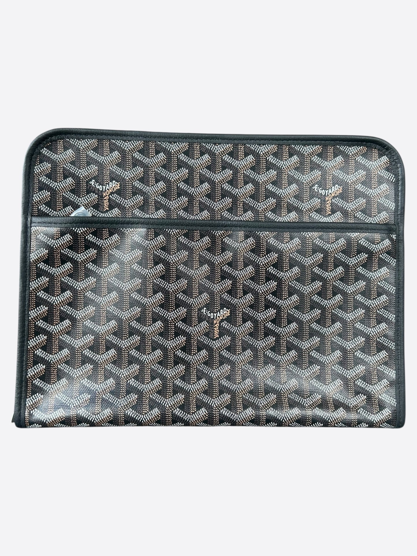 Goyard Black Jouvence GM Toiletry Bag