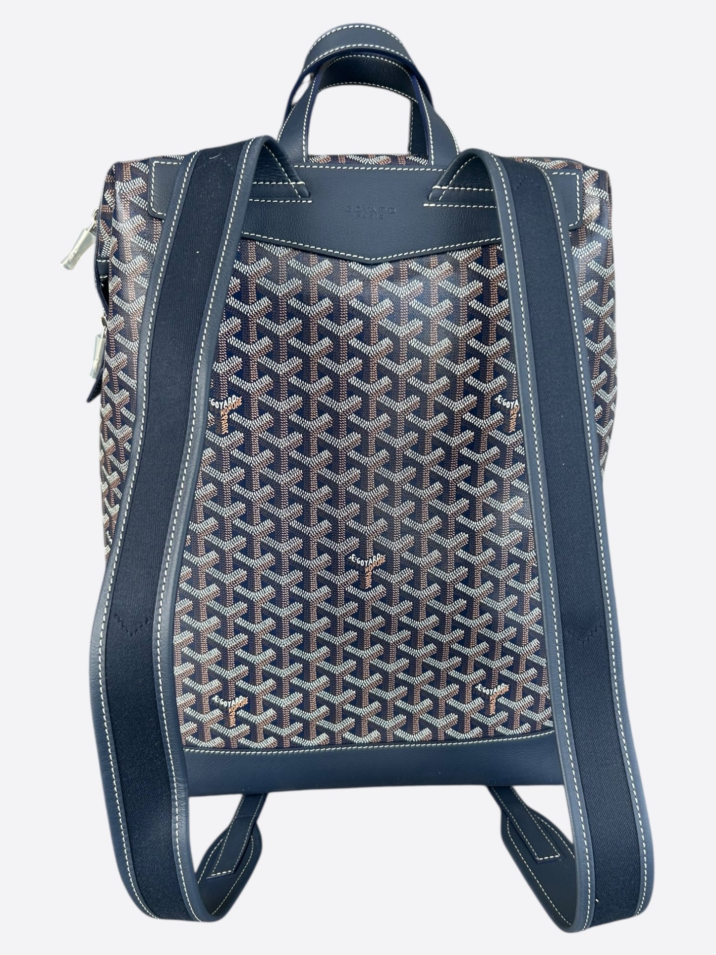 Goyard Navy Cisalpin Backpack