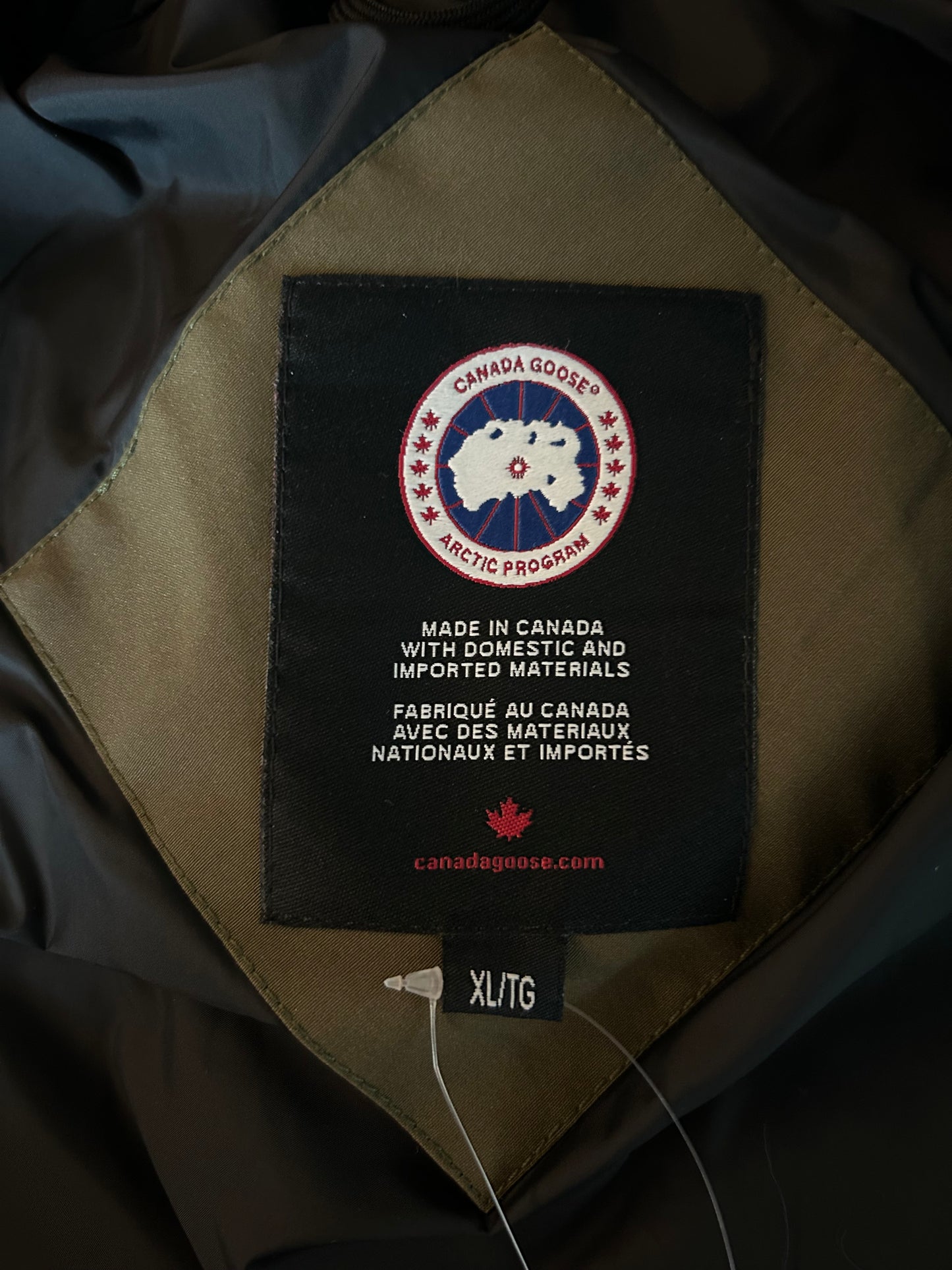 Canada Goose Military Green Carson Men's Jacket