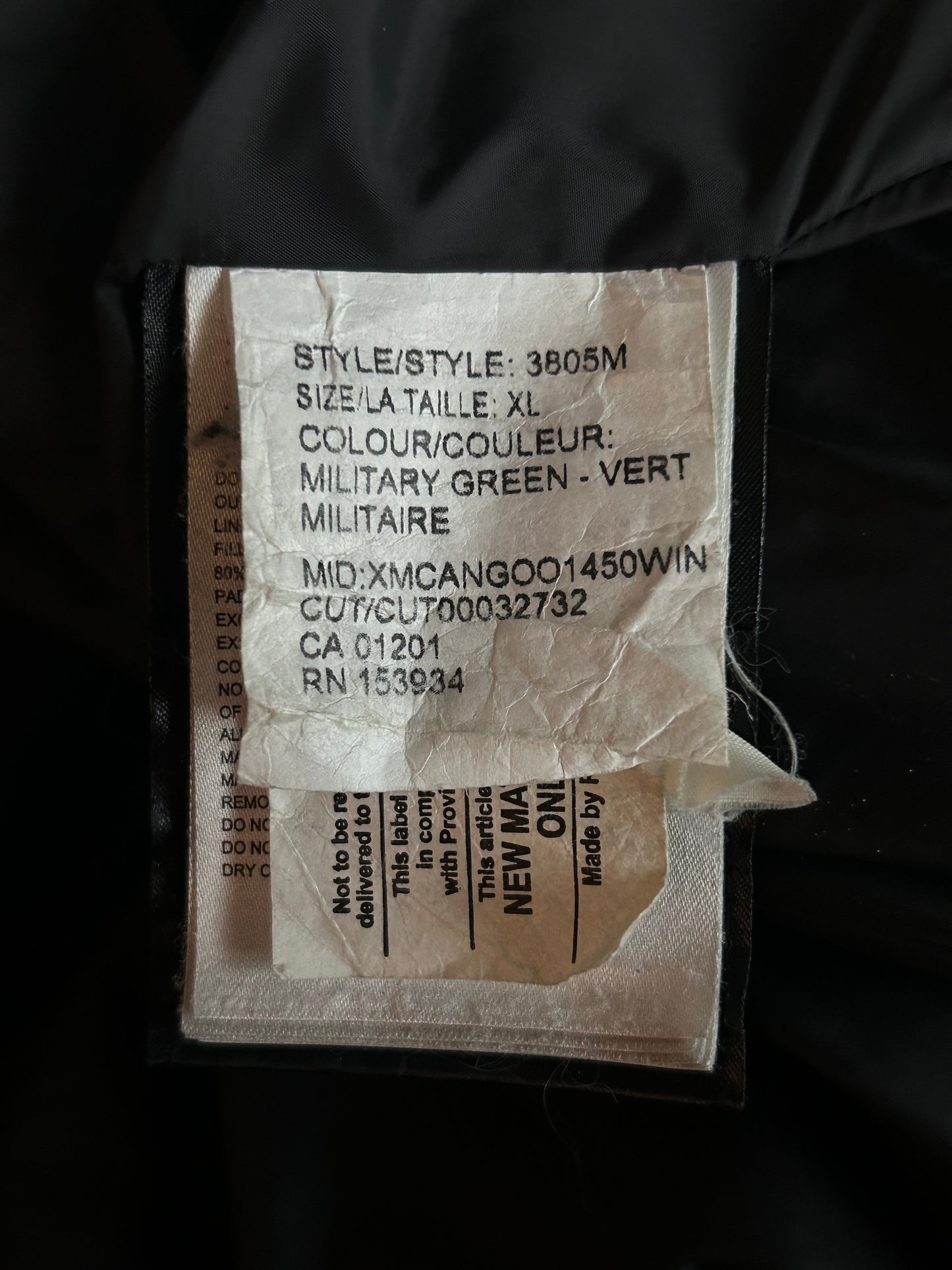 Canada Goose Military Green Carson Men's Jacket
