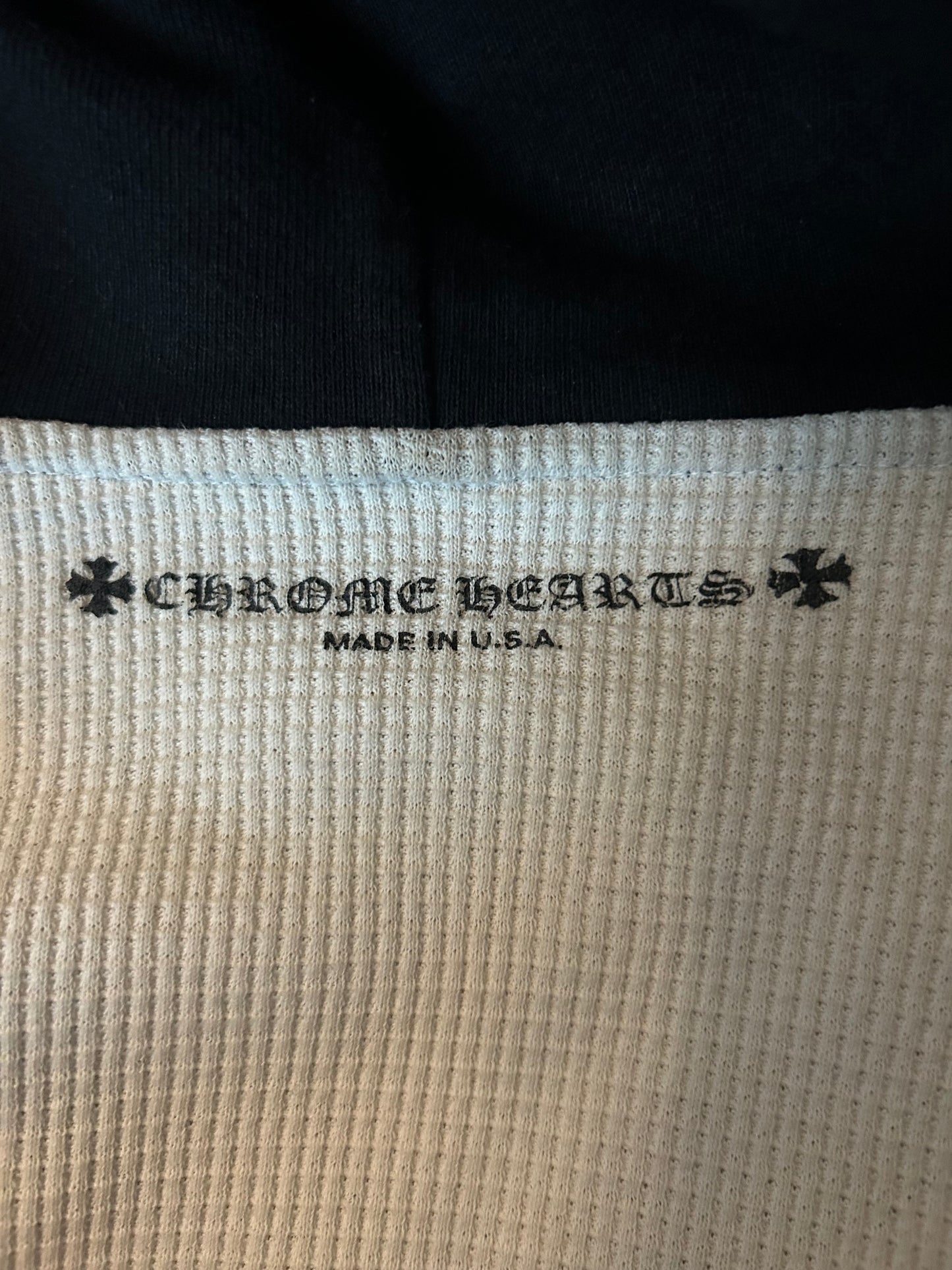 Chrome Hearts Matty Boy Camouflage Caution Zip Up Hoodie