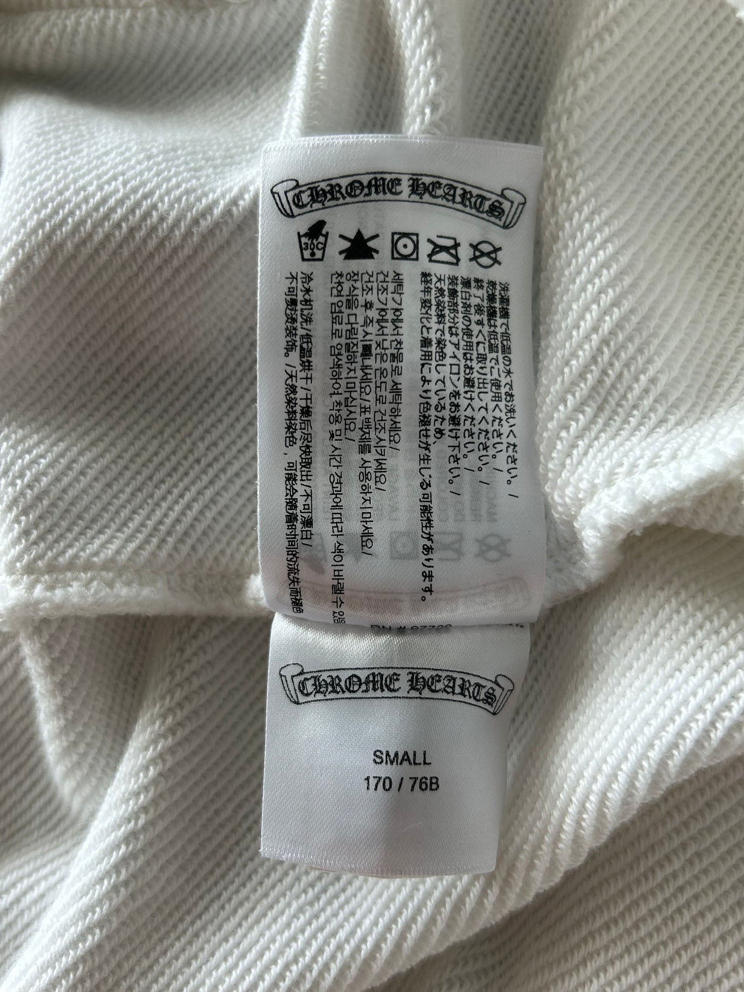 Chrome Hearts White & Blue Las Vegas Dice Hoodie