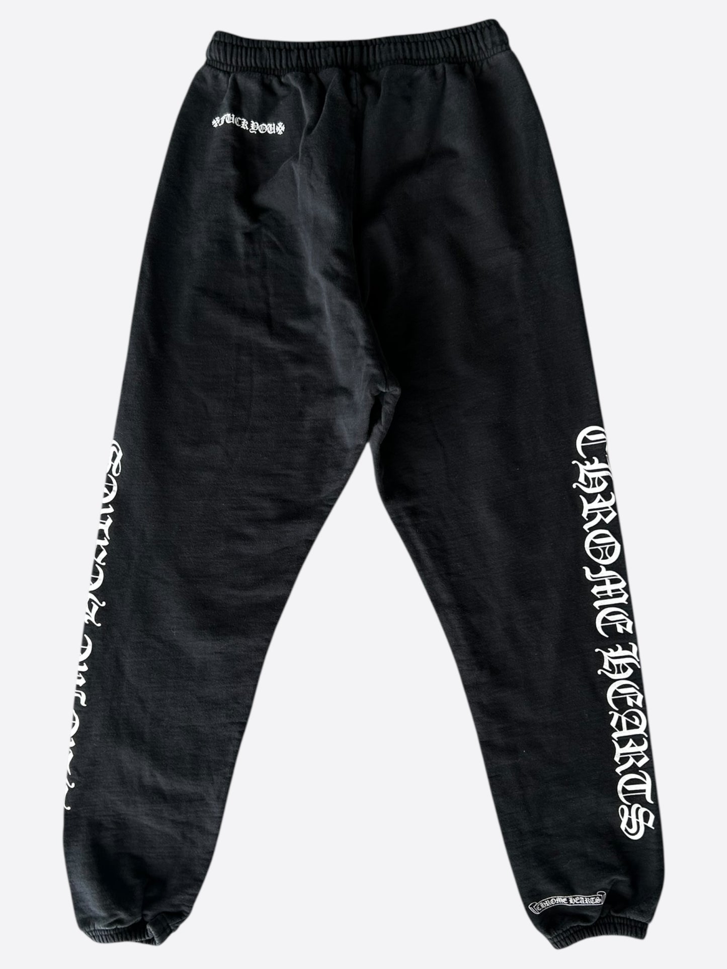 Chrome Hearts Black & White Logo Sweatpants