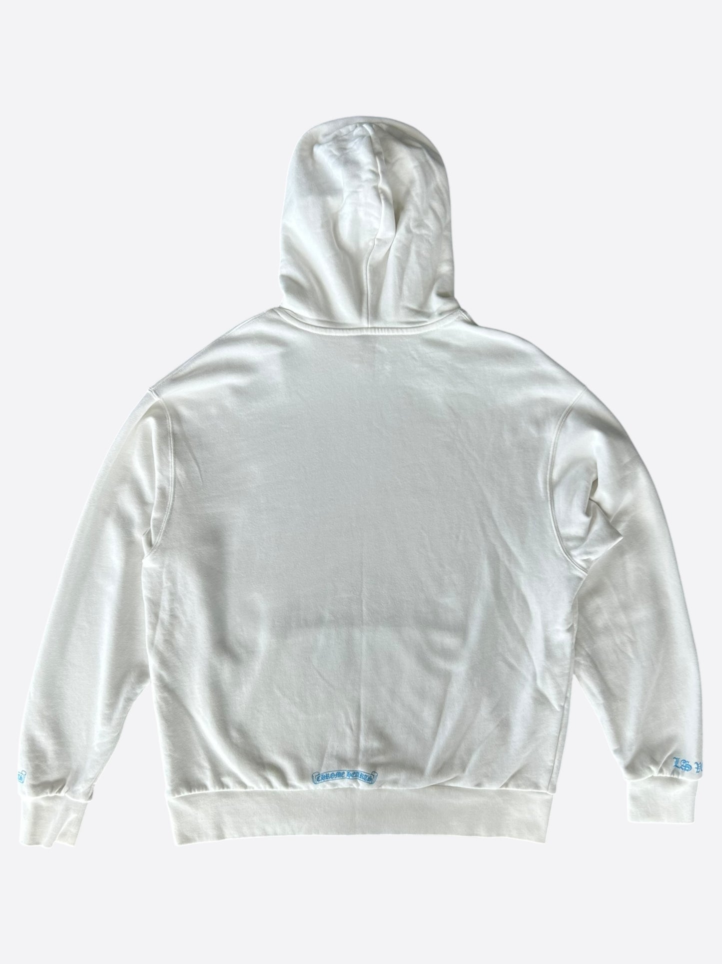 Chrome Hearts White & Blue Las Vegas Dice Hoodie