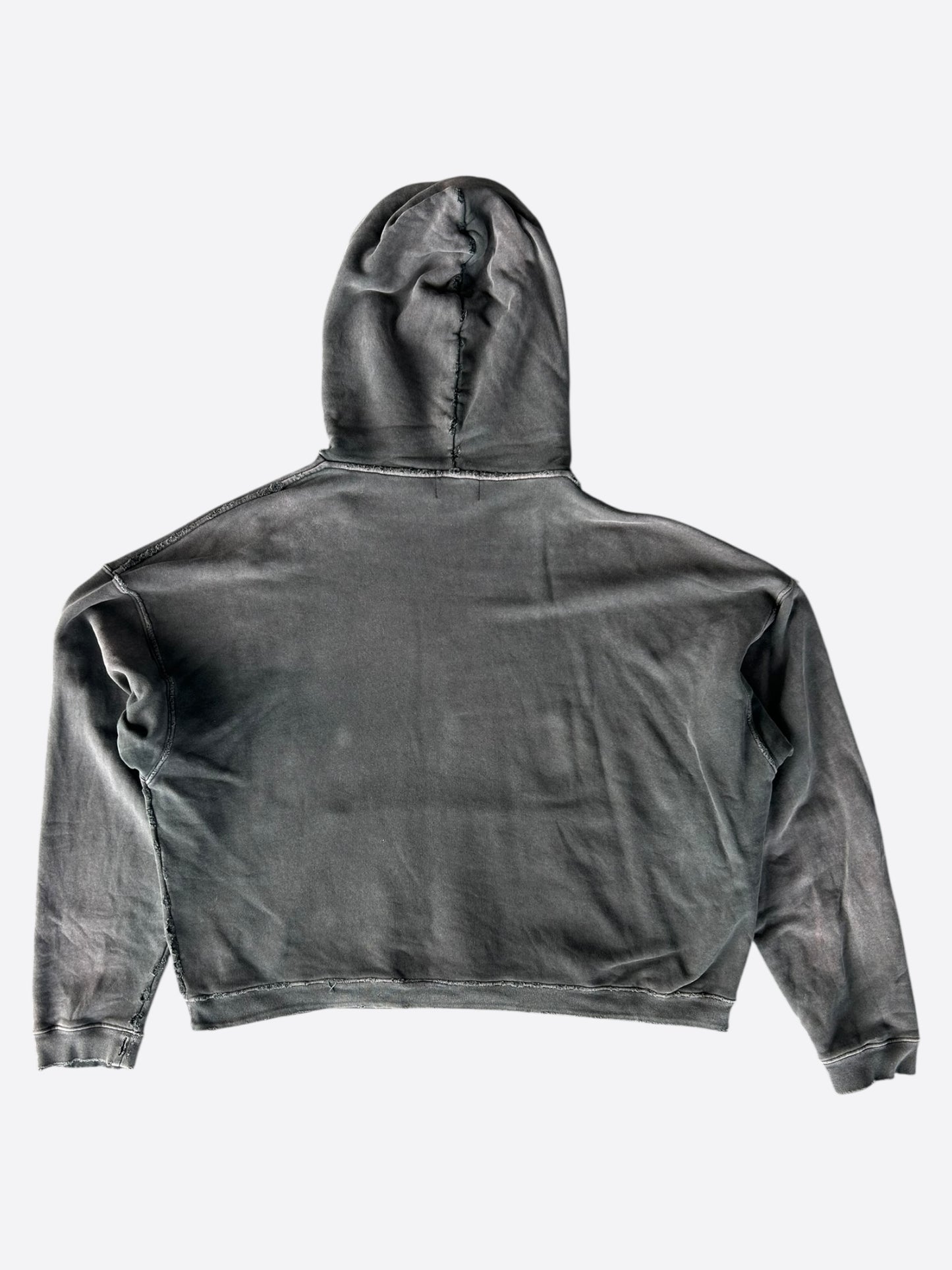 Enfants Riches Deprimes Washed Black & White Classic Logo Hoodie