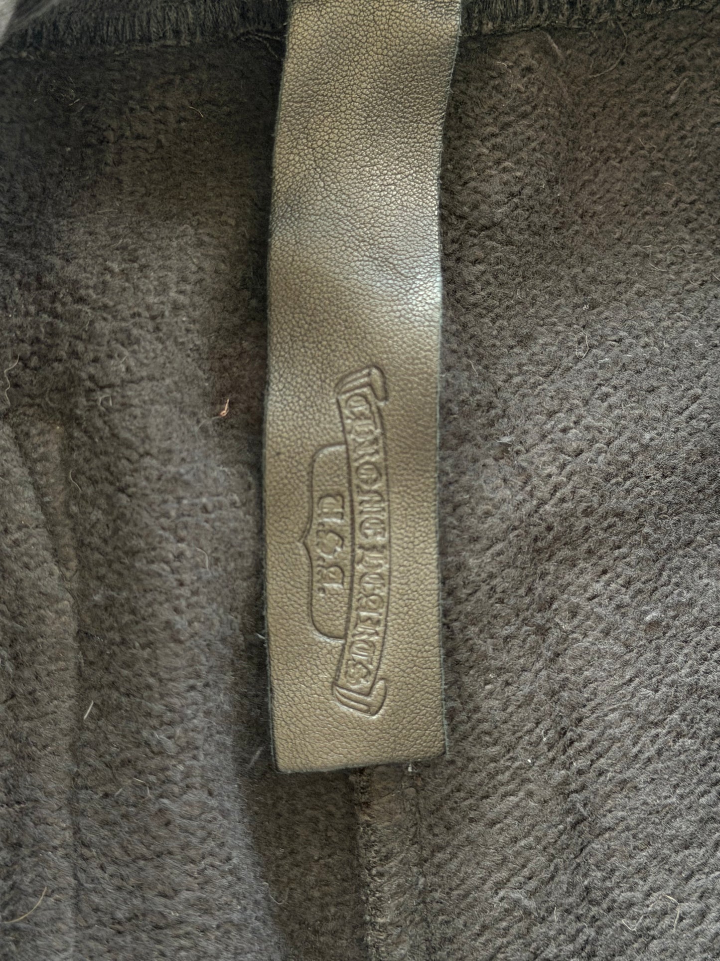 Chrome Hearts Black Triple Cross Patch Paper Jam Sweatpants