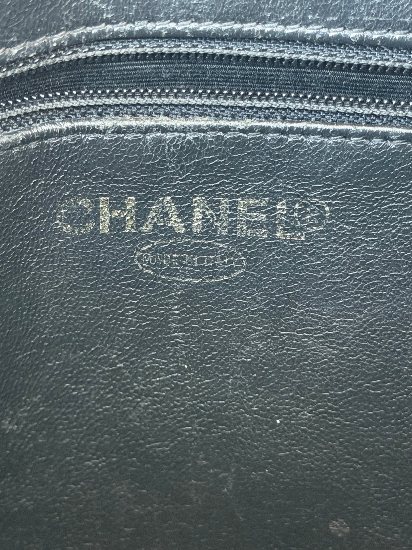 Chanel Black Caviar Quilted Medallion Tote Bag