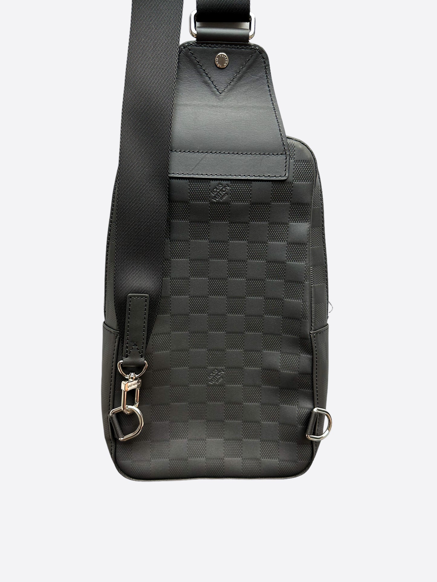 Louis Vuitton Black Damier Infini Avenue Sling