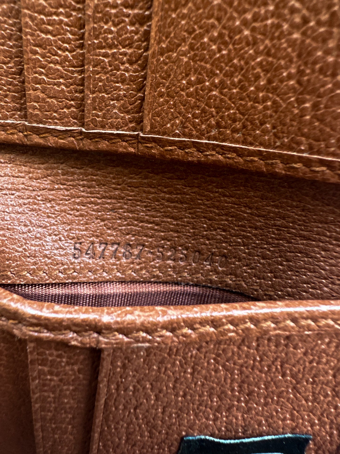 Gucci Beige GG Monogram New York Yankees Embroidered Wallet