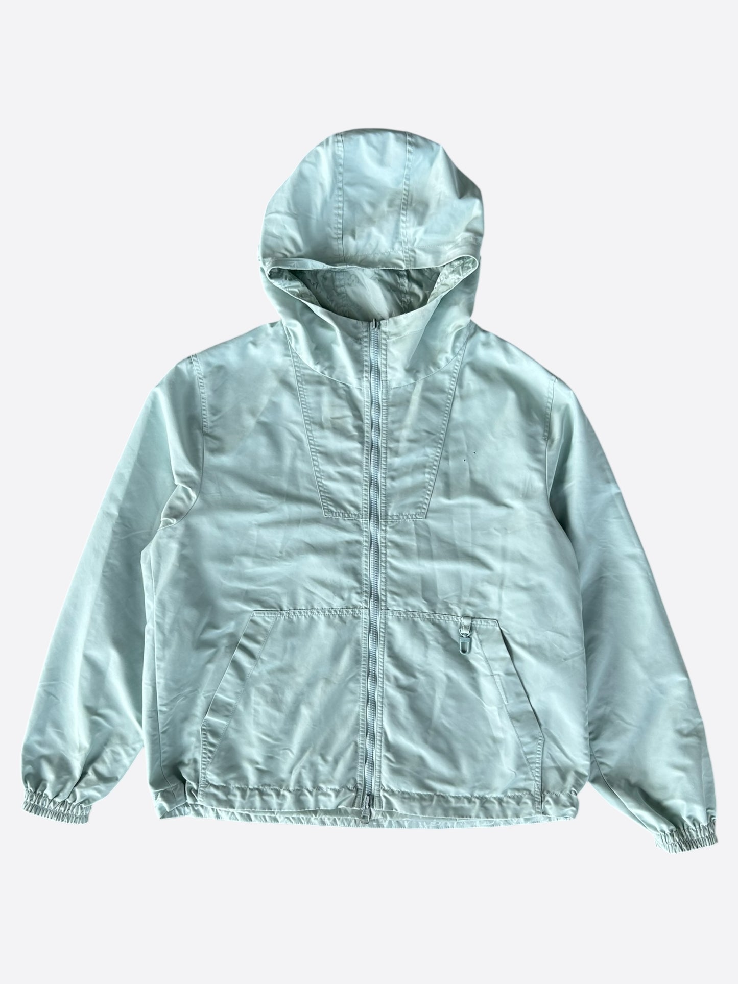 Louis Vuitton Ice Blue Monogram Reversible Windbreaker