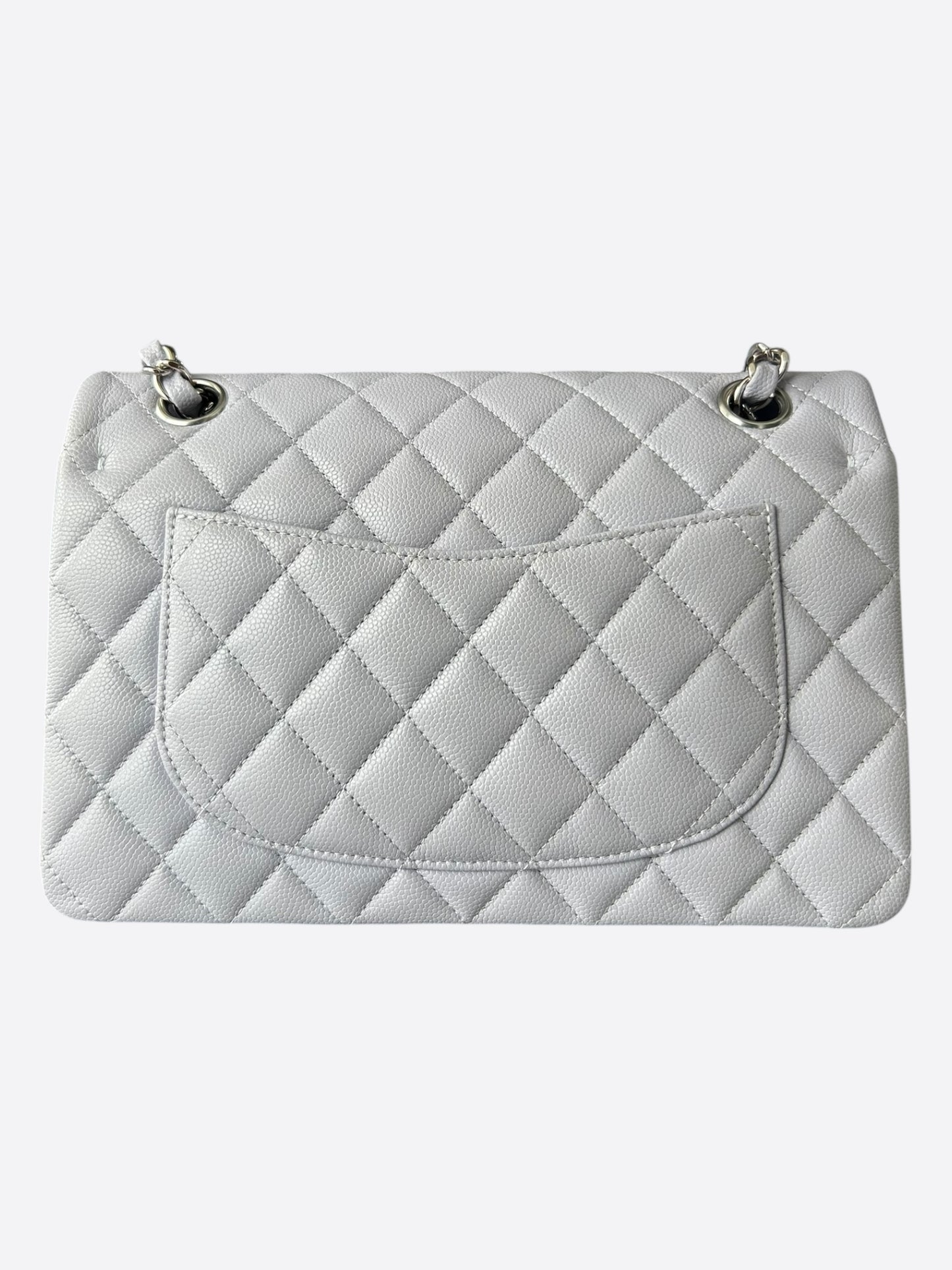 Chanel Lavender Purple Caviar Quilted Medium Flap Bag