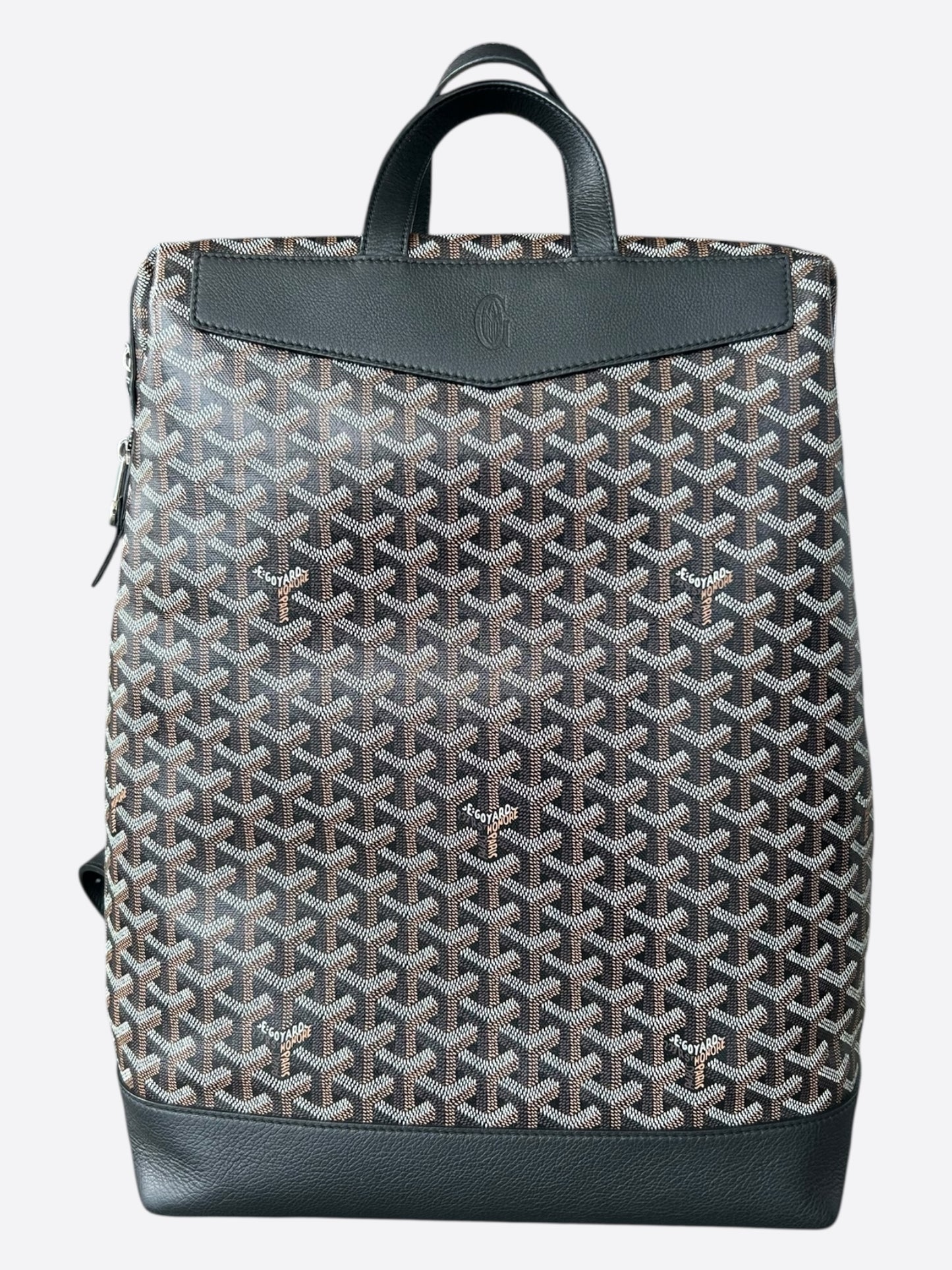 Goyard Black Cisalpin Backpack