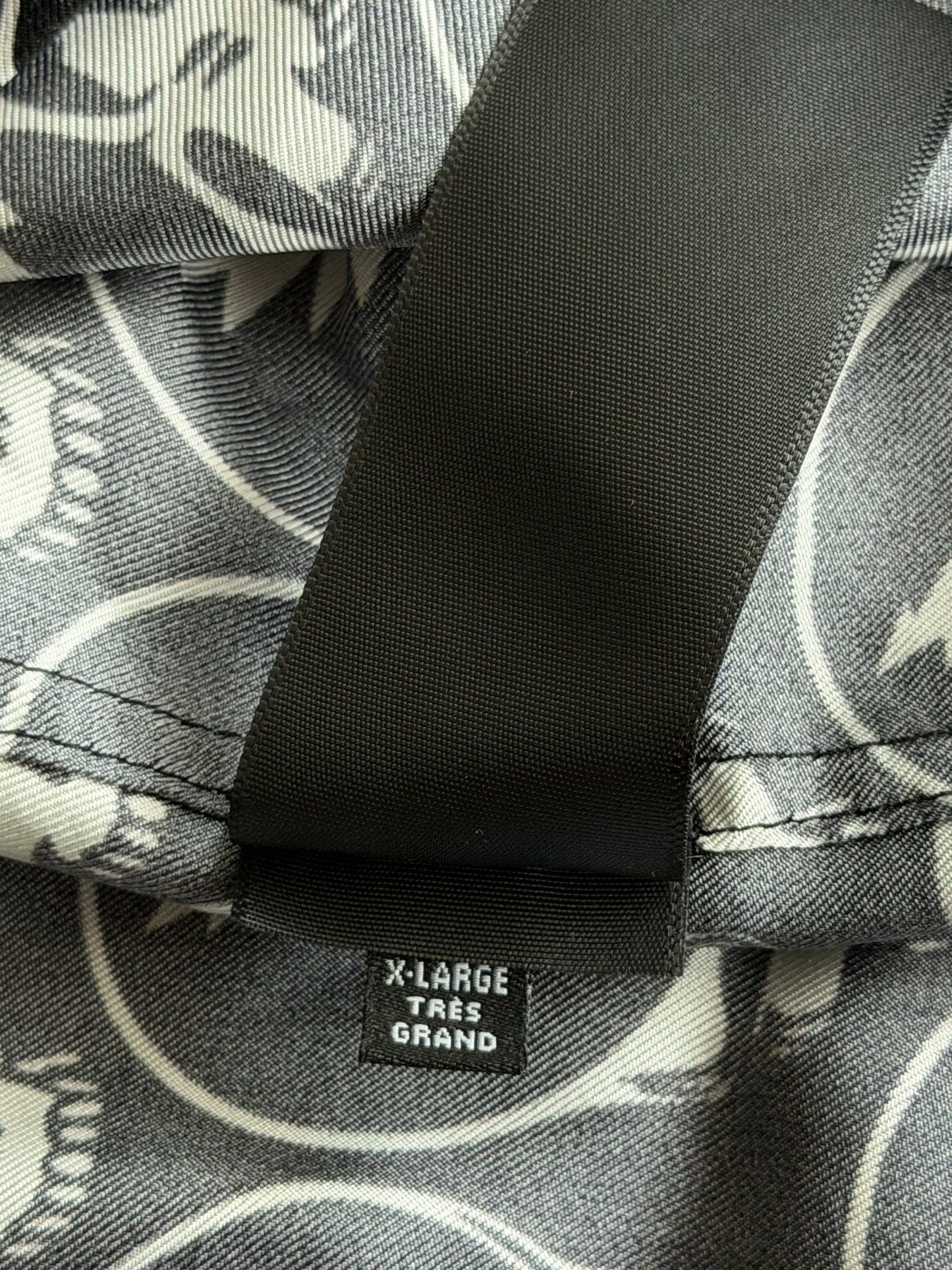 Amiri Black & White Grateful Dead Graphic Button Up Shirt