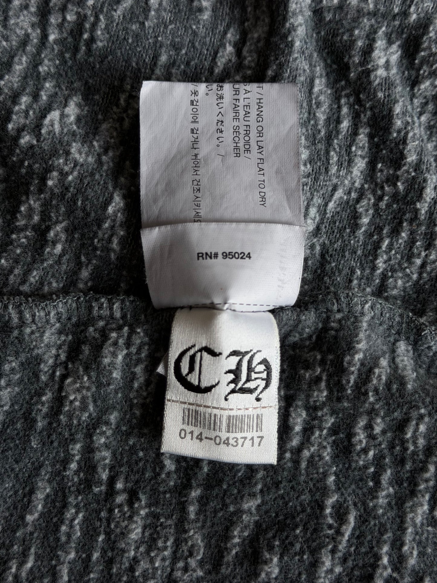 Chrome Hearts Matty Boy Grey Vogue Women's Zip Up Hoodie