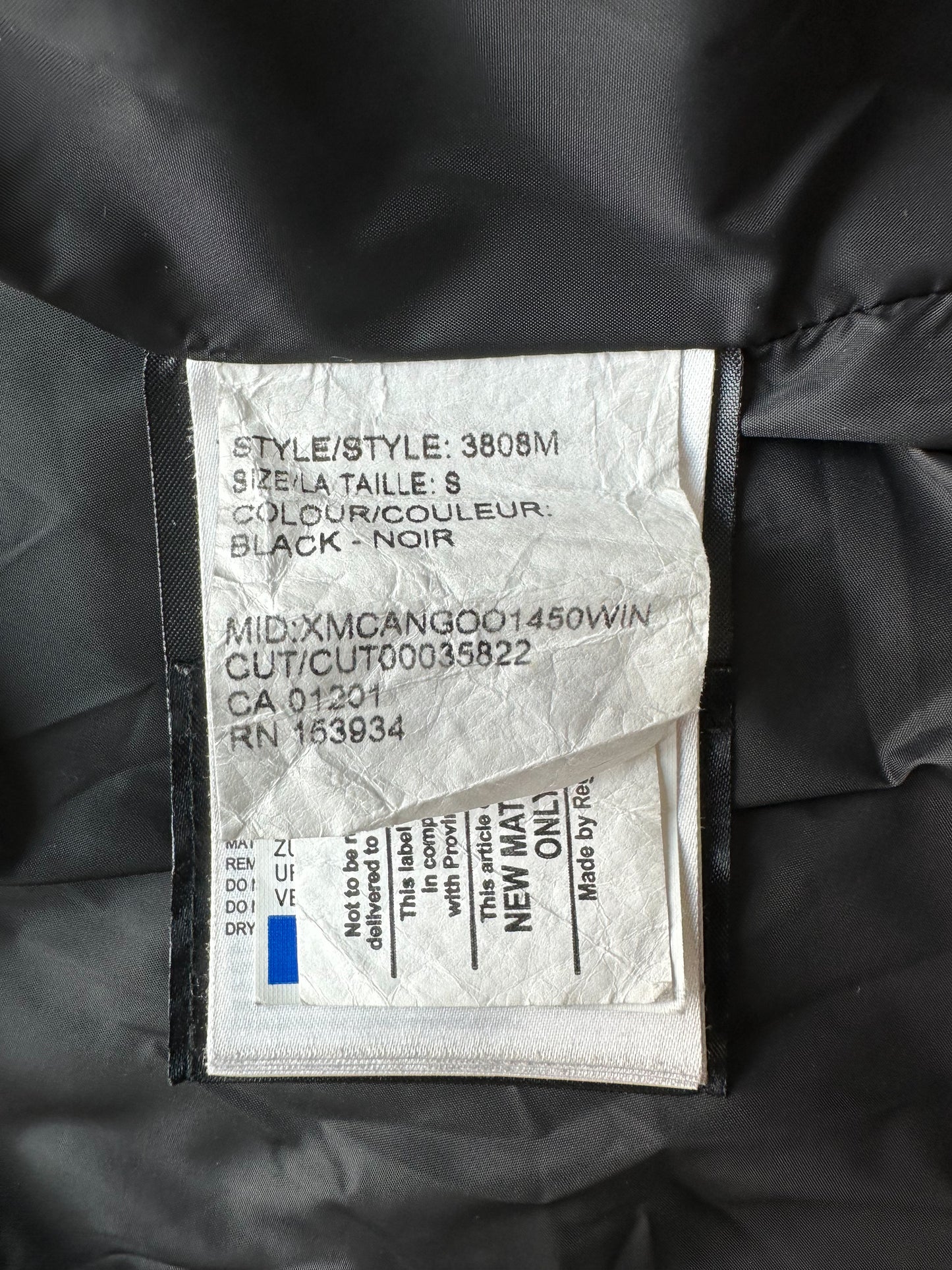 Canada Goose Black Wyndham Men's Jacket