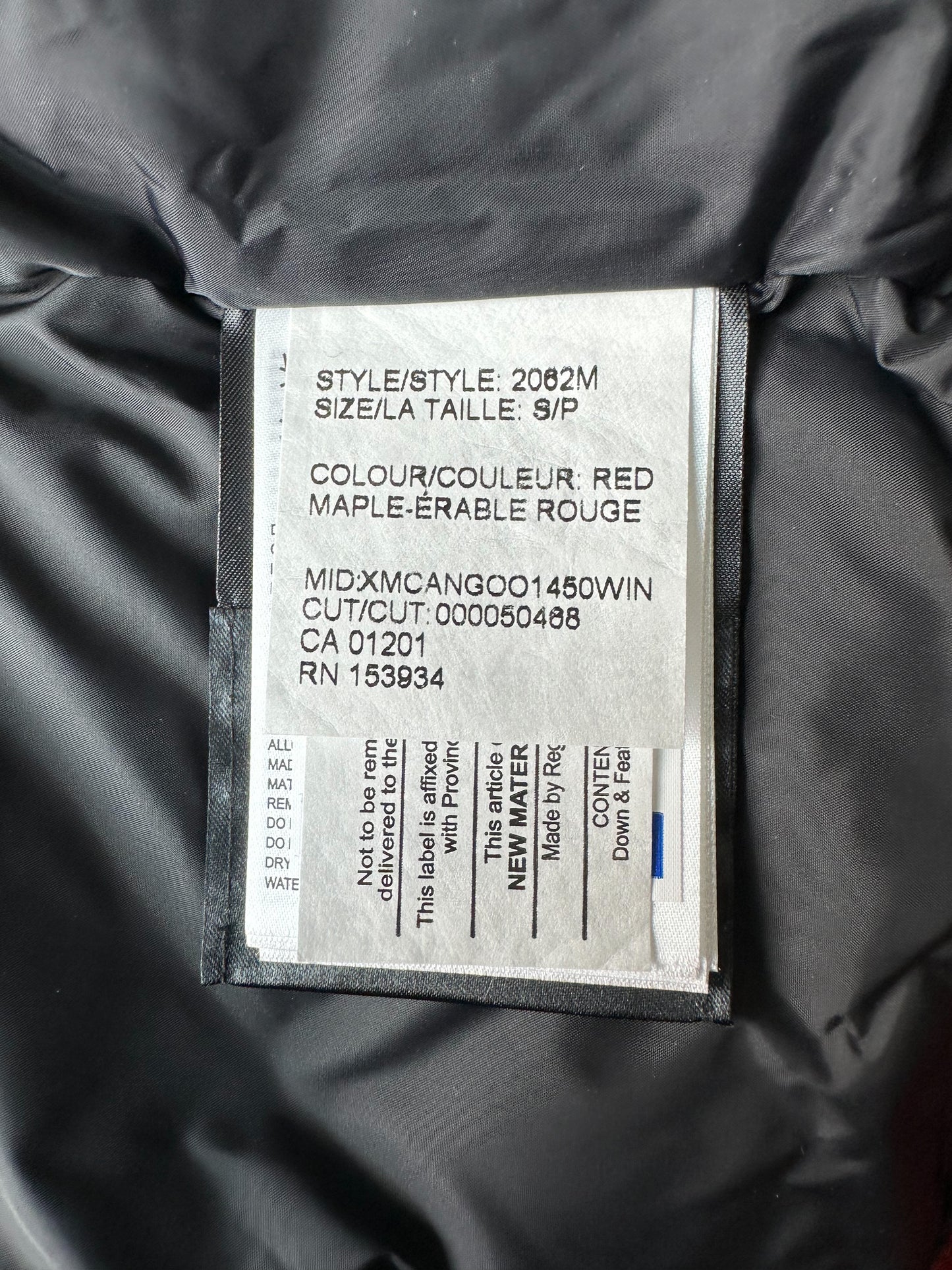 Canada Goose Maple Red Langford Men's Jacket