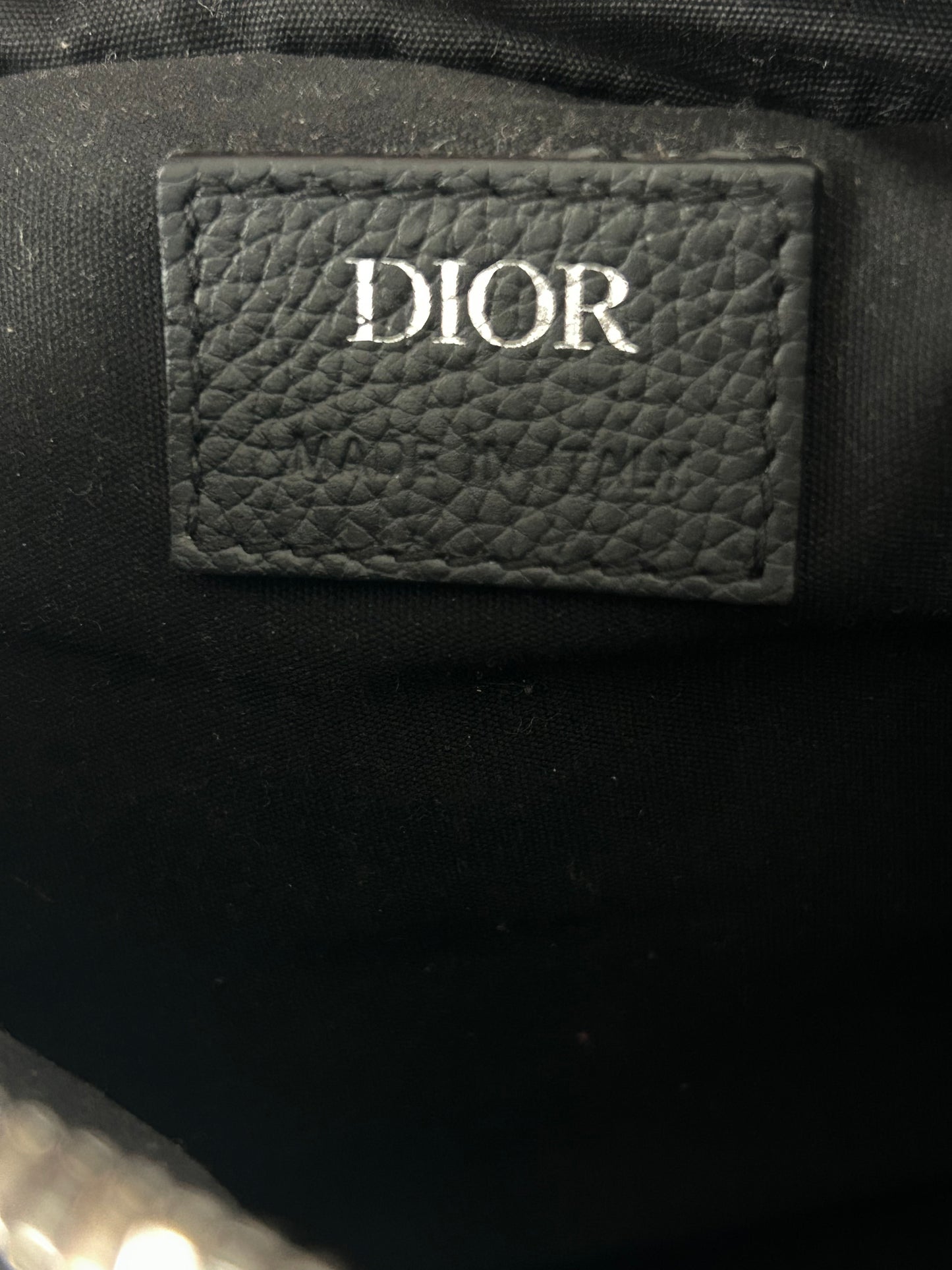 Dior Black Oblique Safari Messenger Bag