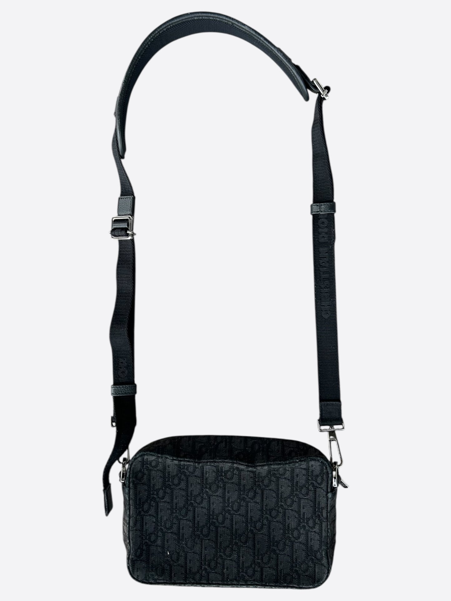 Dior Black Oblique Safari Messenger Bag