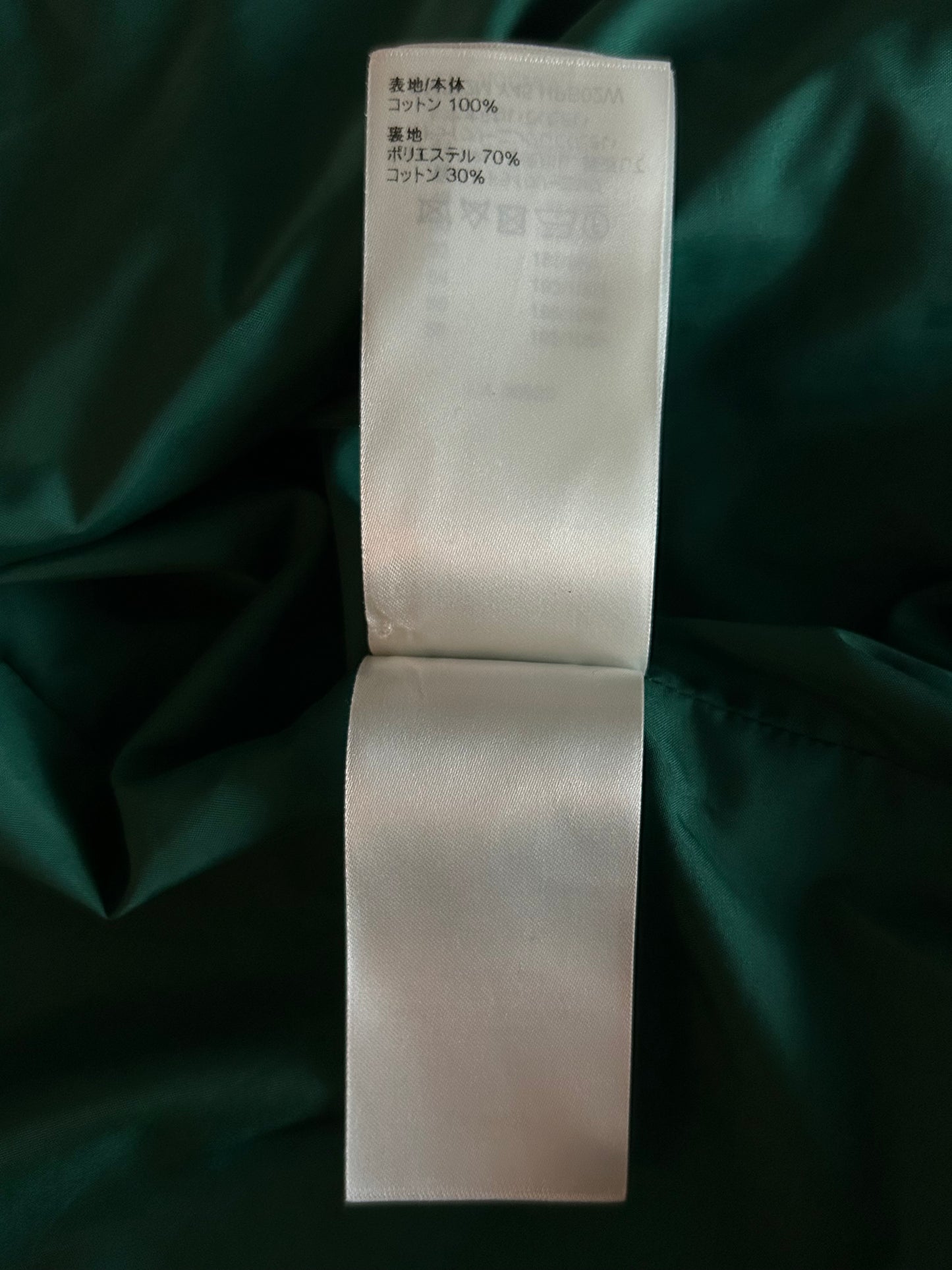 Louis Vuitton Green & White Logo Coach Jacket