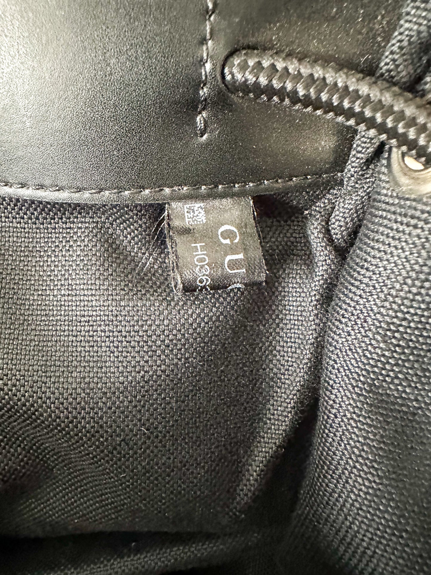 Gucci Black Supreme GG Monogram Backpack