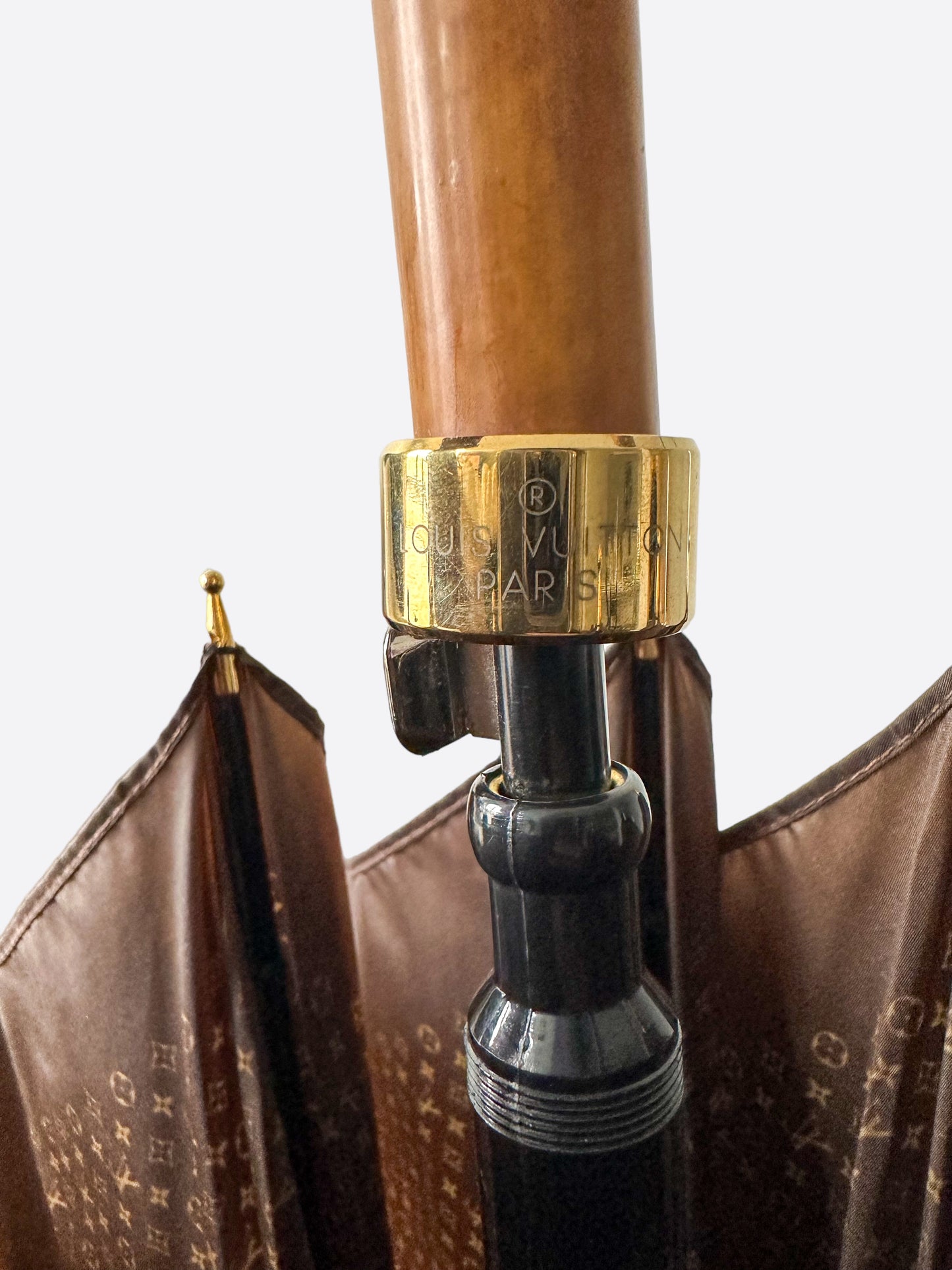 Louis Vuitton Brown Mini Monogram Umbrella