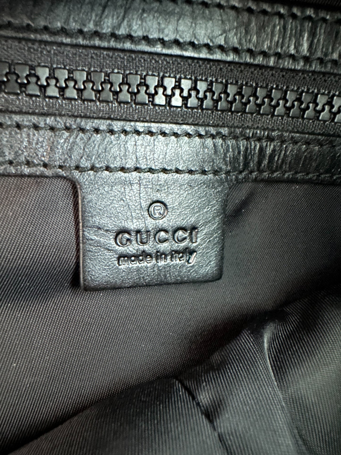 Gucci Brown Velvet GG Monogram Backpack