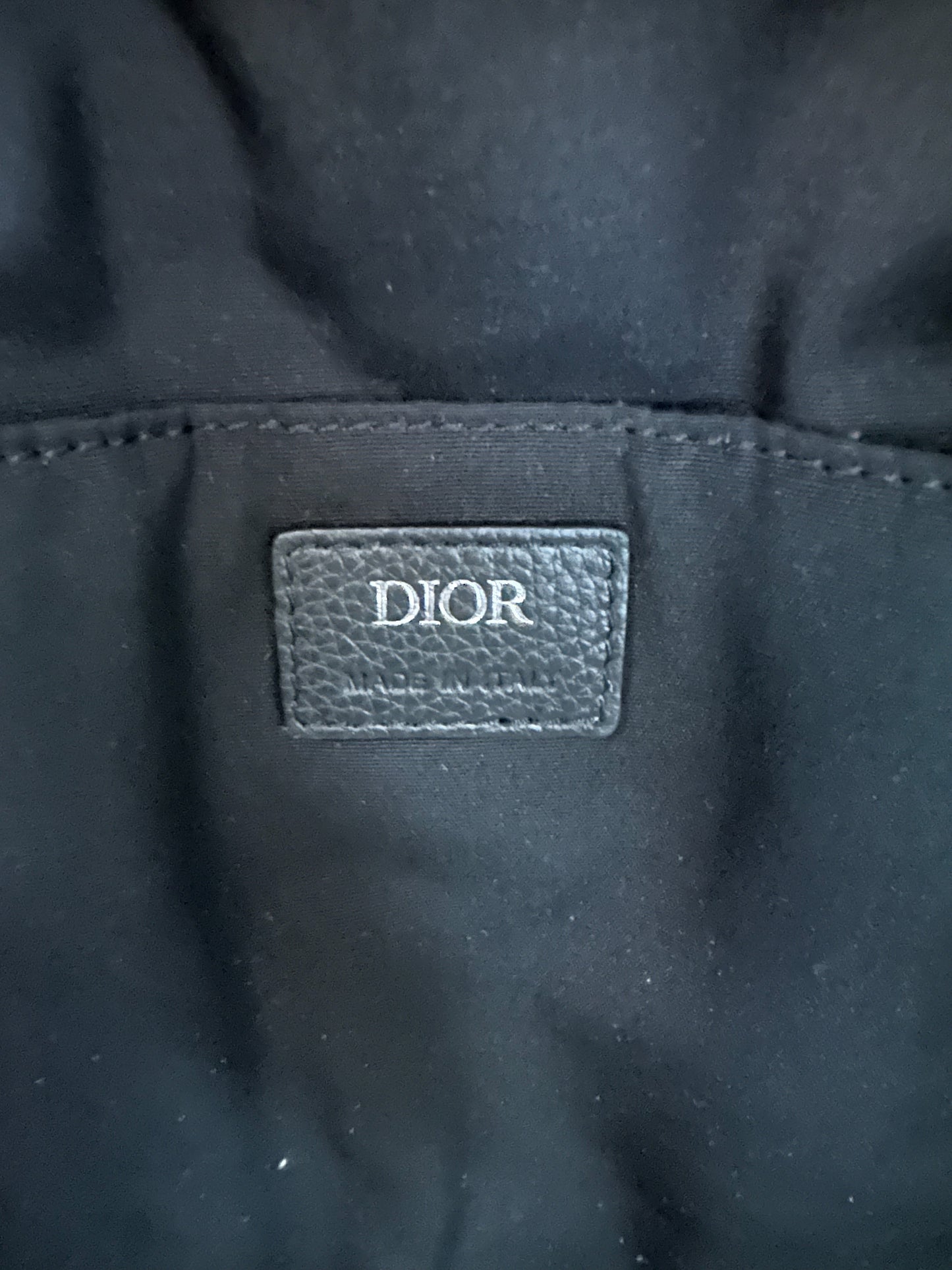 Dior Black Oblique Rider Backpack