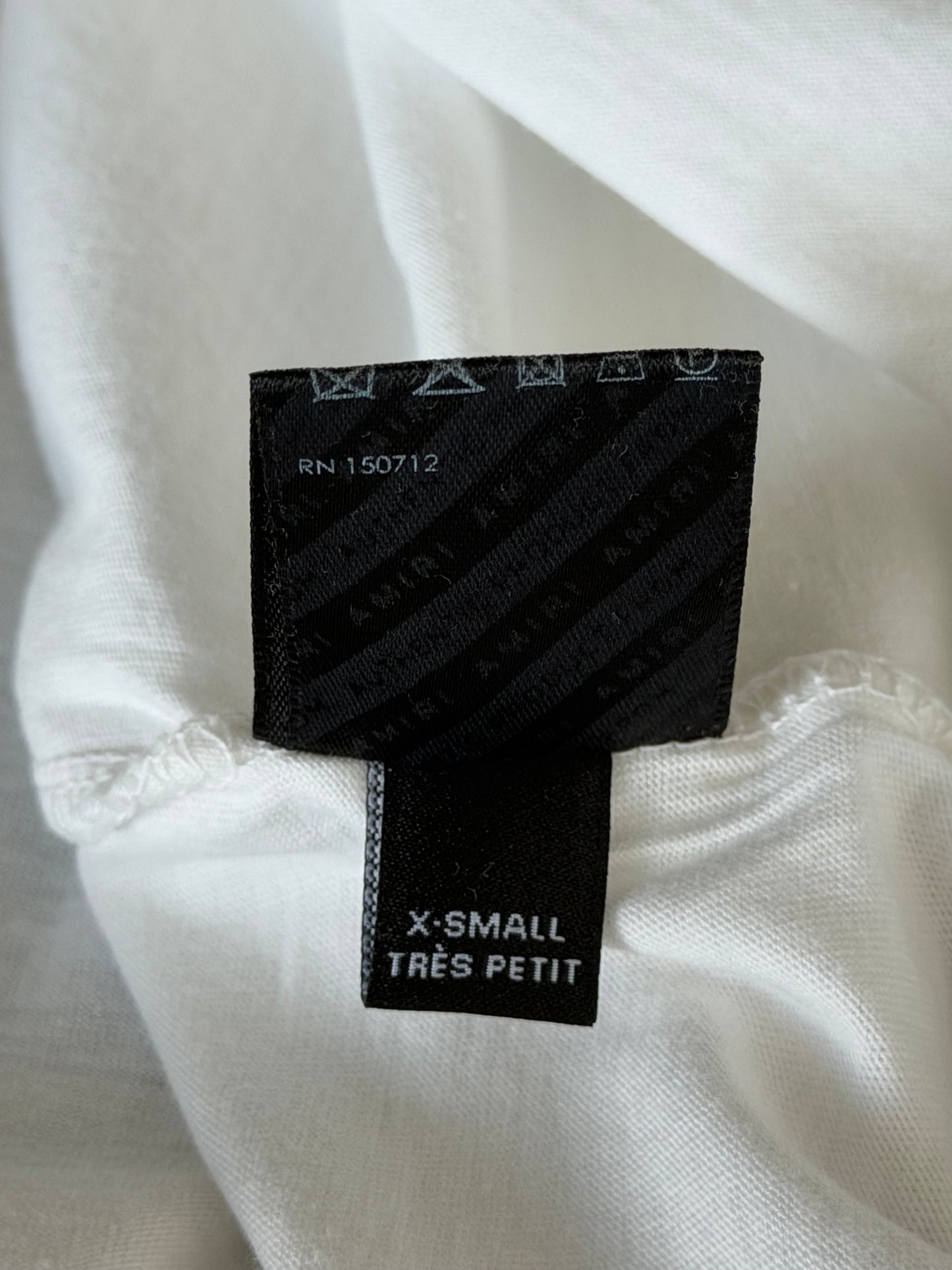 Amiri White & Black MA Core Logo T-Shirt