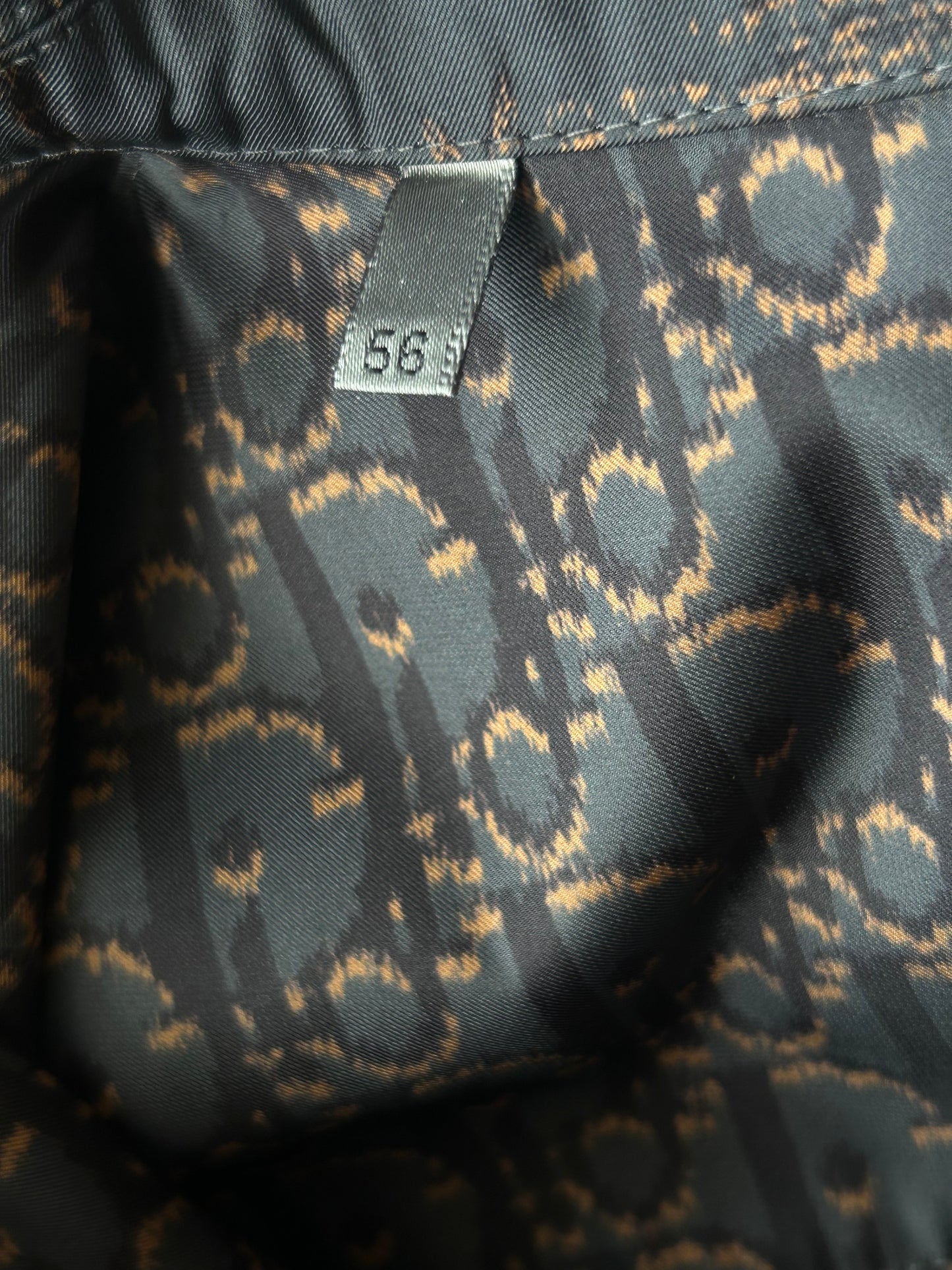 Dior Cactus Jack Dark Grey & Brown Desert Graphic Jacket
