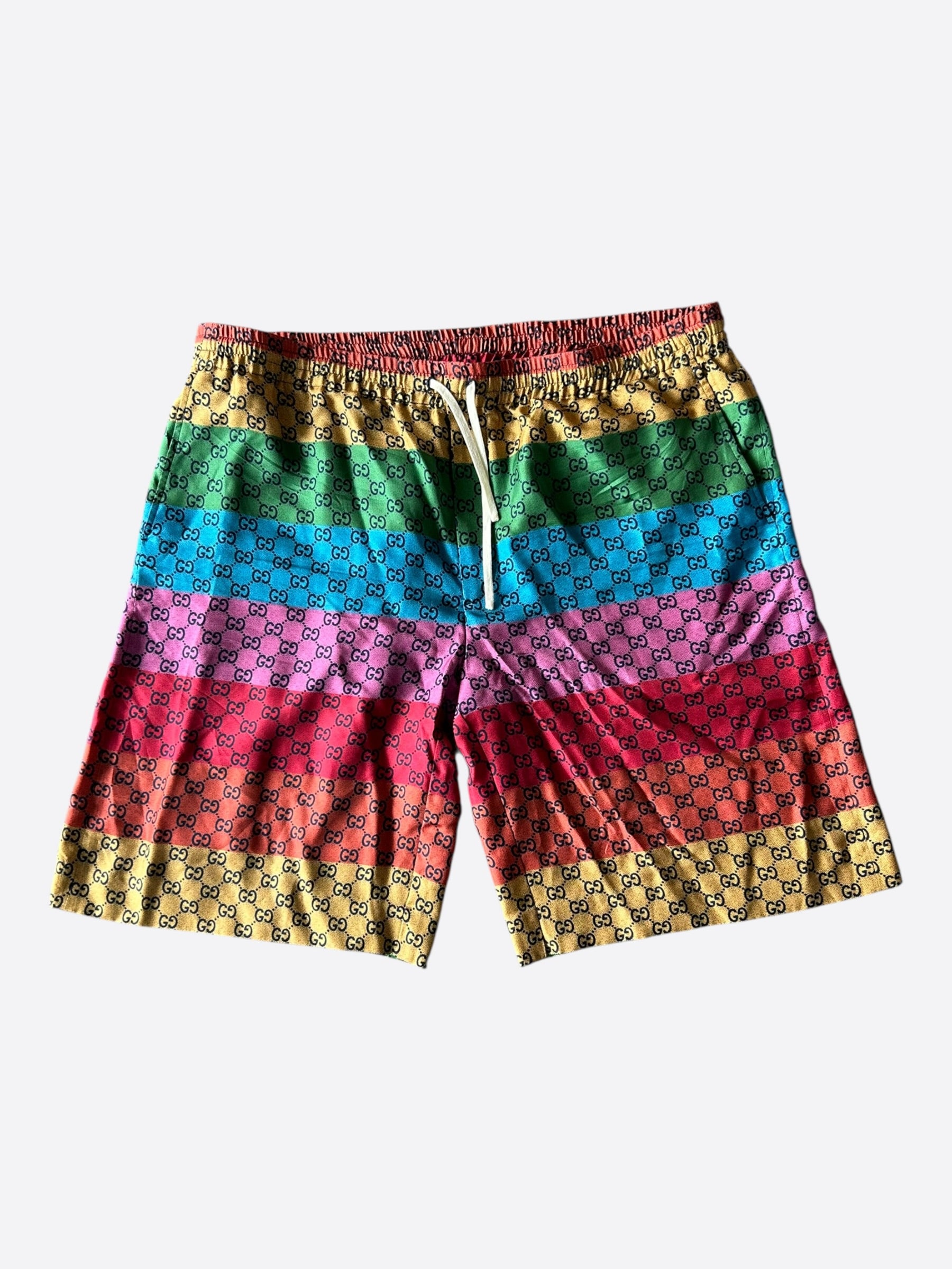 Gucci Multicolor GG Monogram Shorts – Savonches