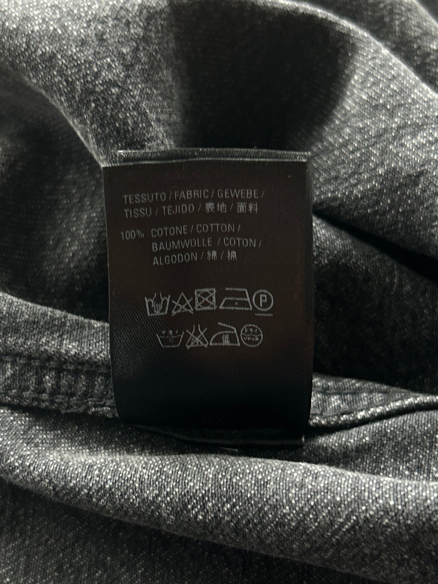 Balenciaga Black Denim Vest