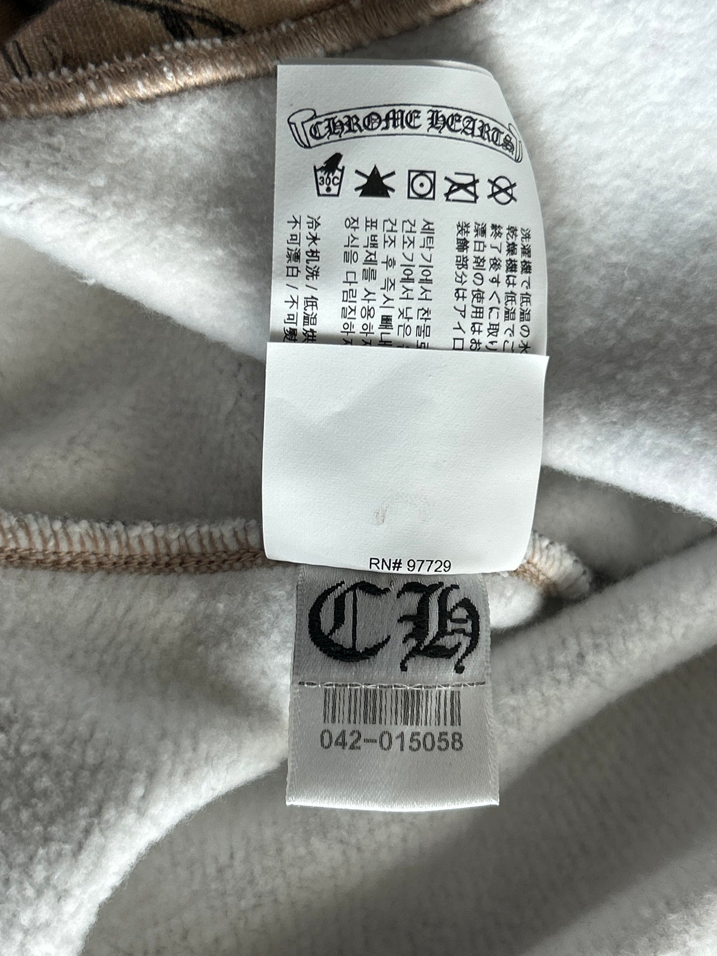 Chrome Hearts Nike NOCTA Camouflage Horseshoe Logo Hoodie