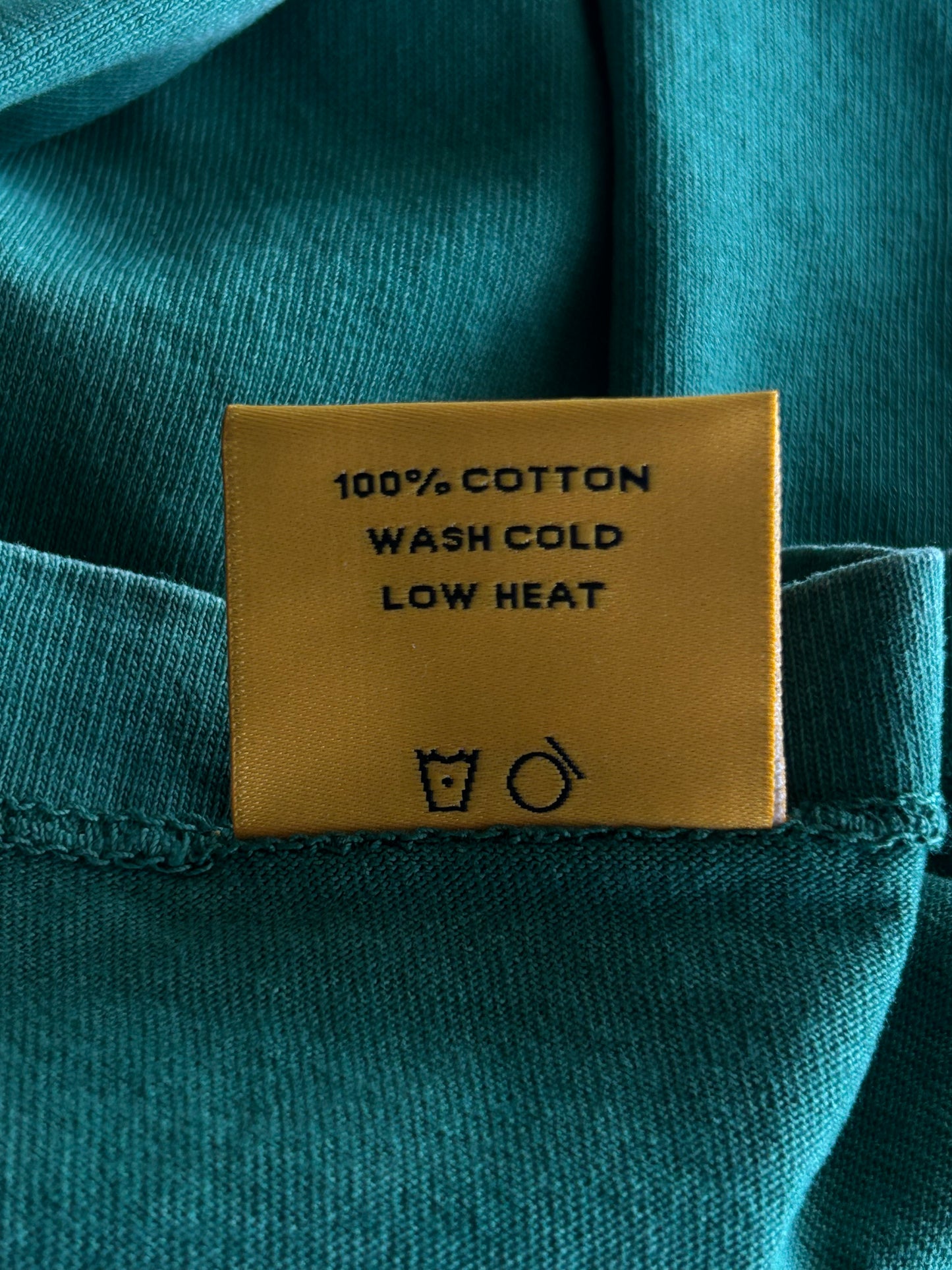 Gallery Dept Vintage Green & White Logo T-Shirt