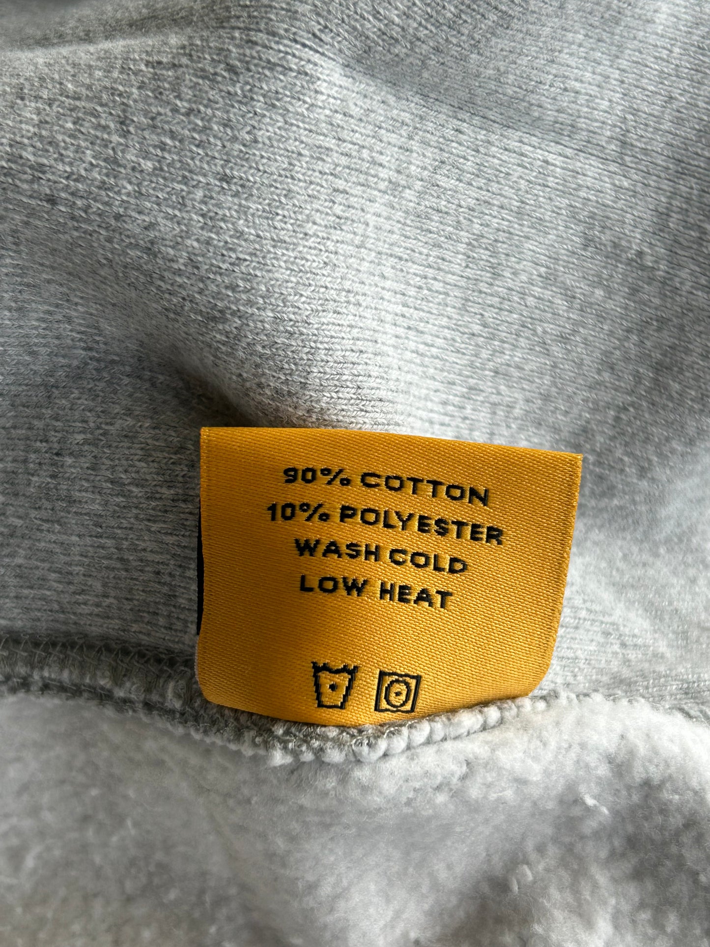 Gallery Dept Grey & Black Dept Logo Hoodie