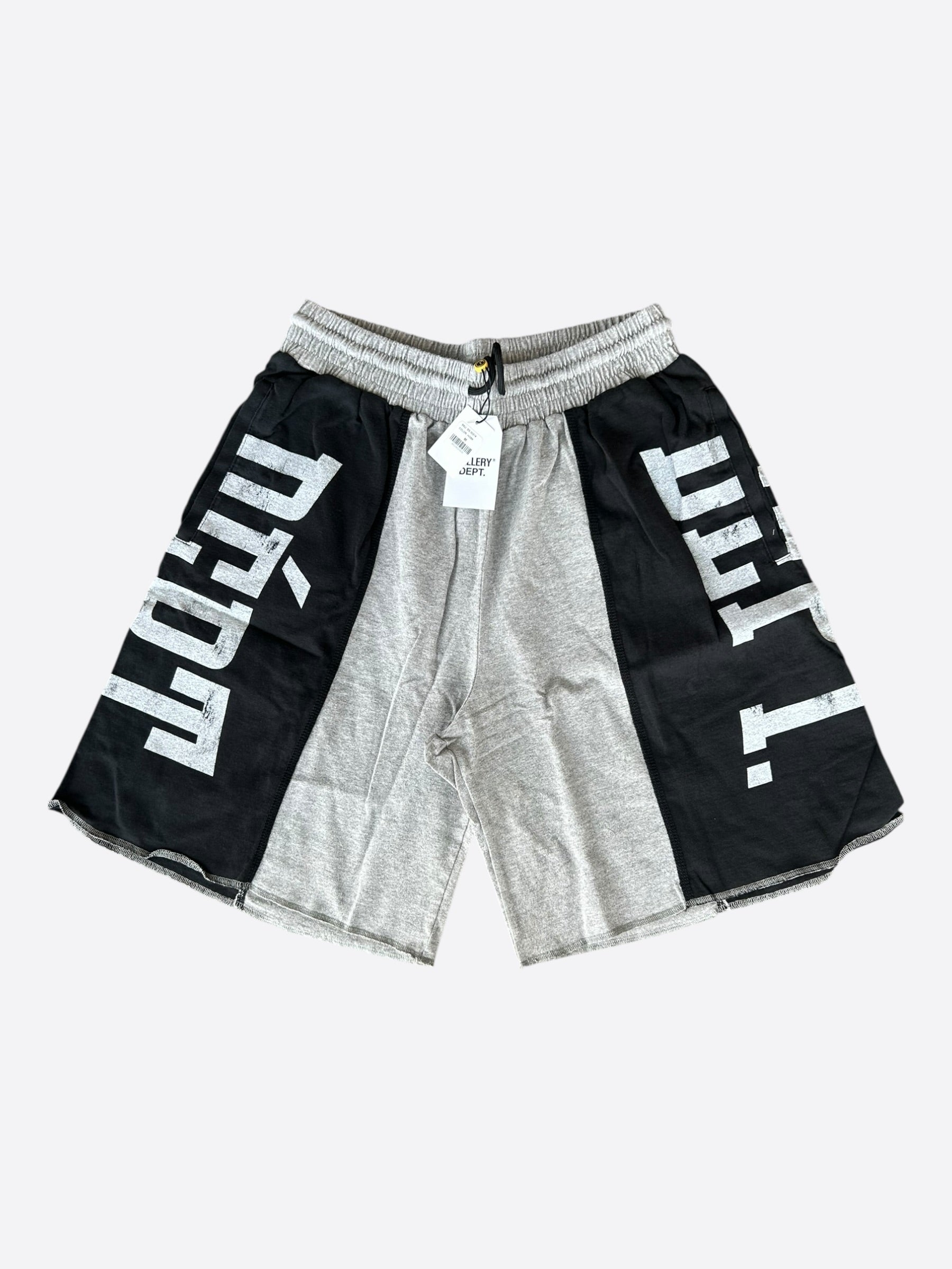 Gallery Dept Grey & Black Session Sweat Shorts – Savonches