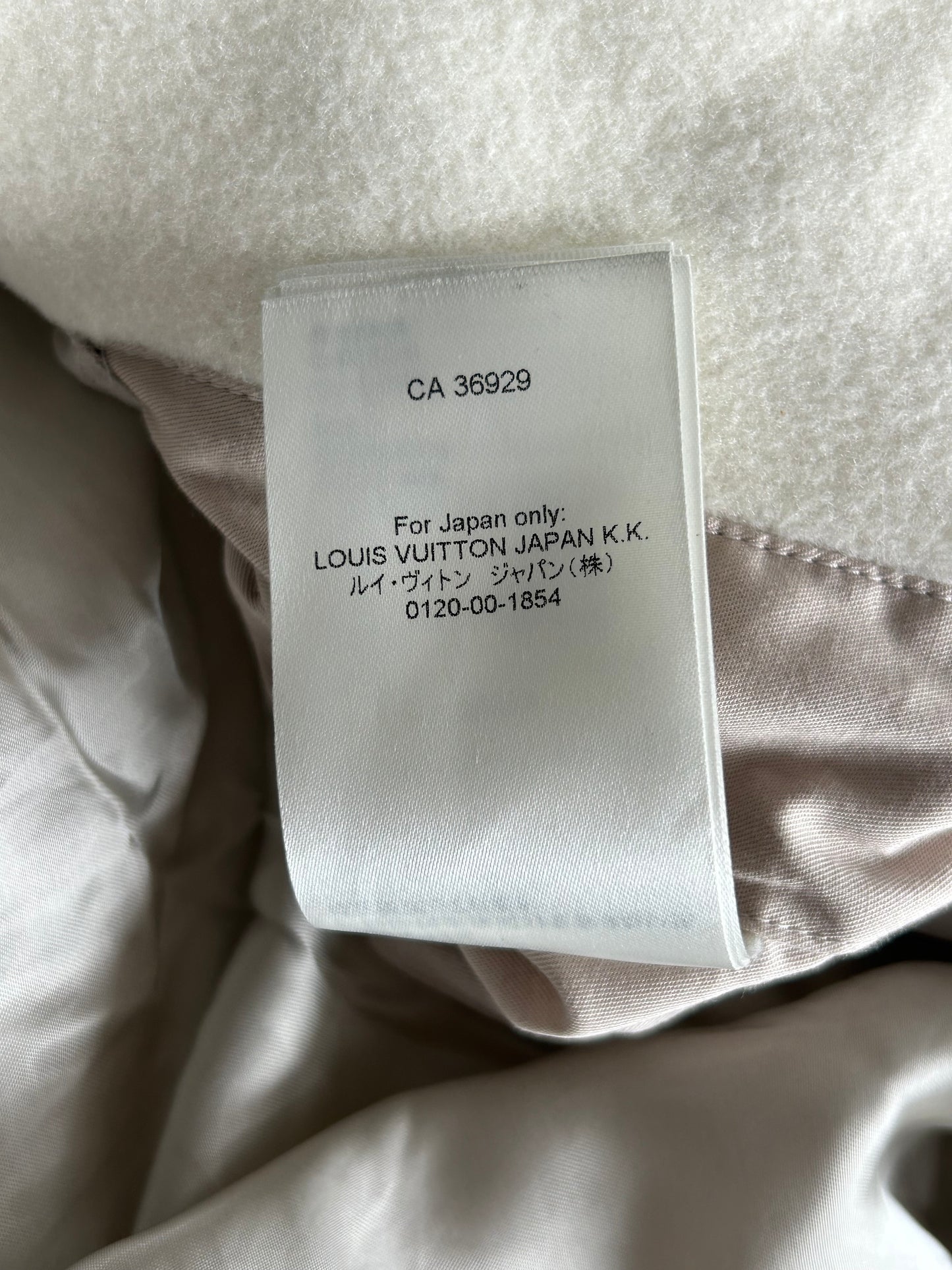 Louis Vuitton White & Blue Bunny Varsity Jacket