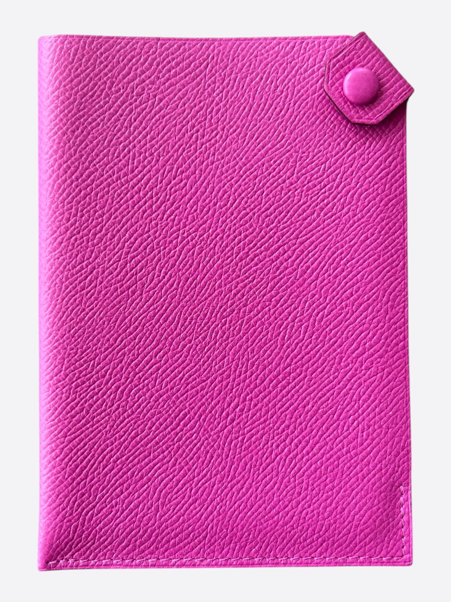 HERMESピンク レザー ケース Hermes Pink Epsom Tarmac Passport Holder – Savonches