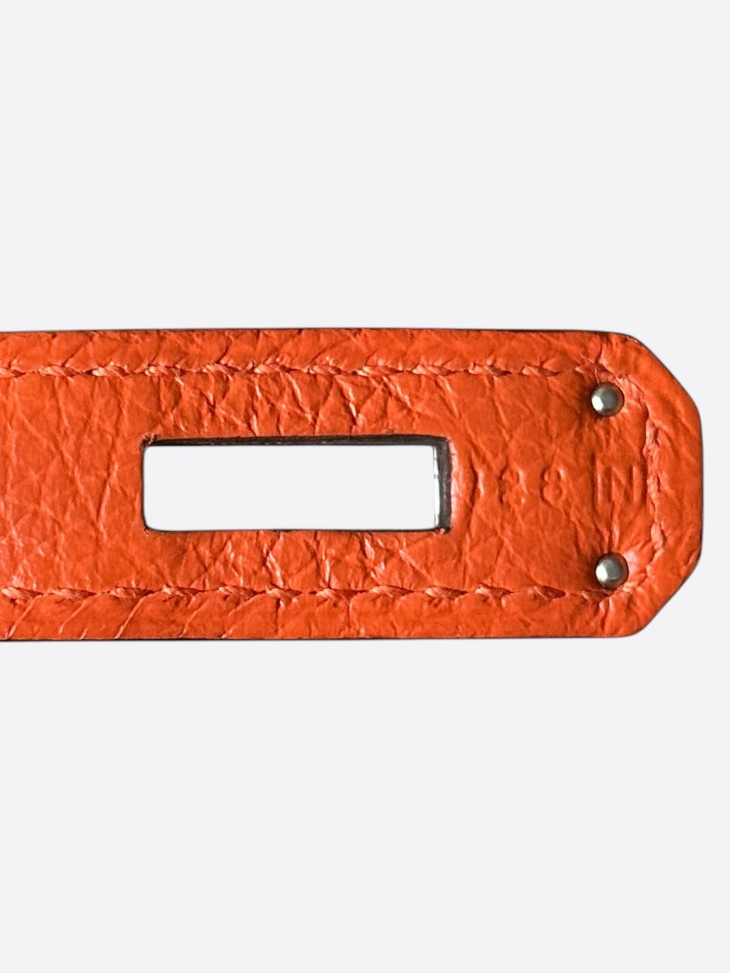 Hermes Orange Togo Birkin 30