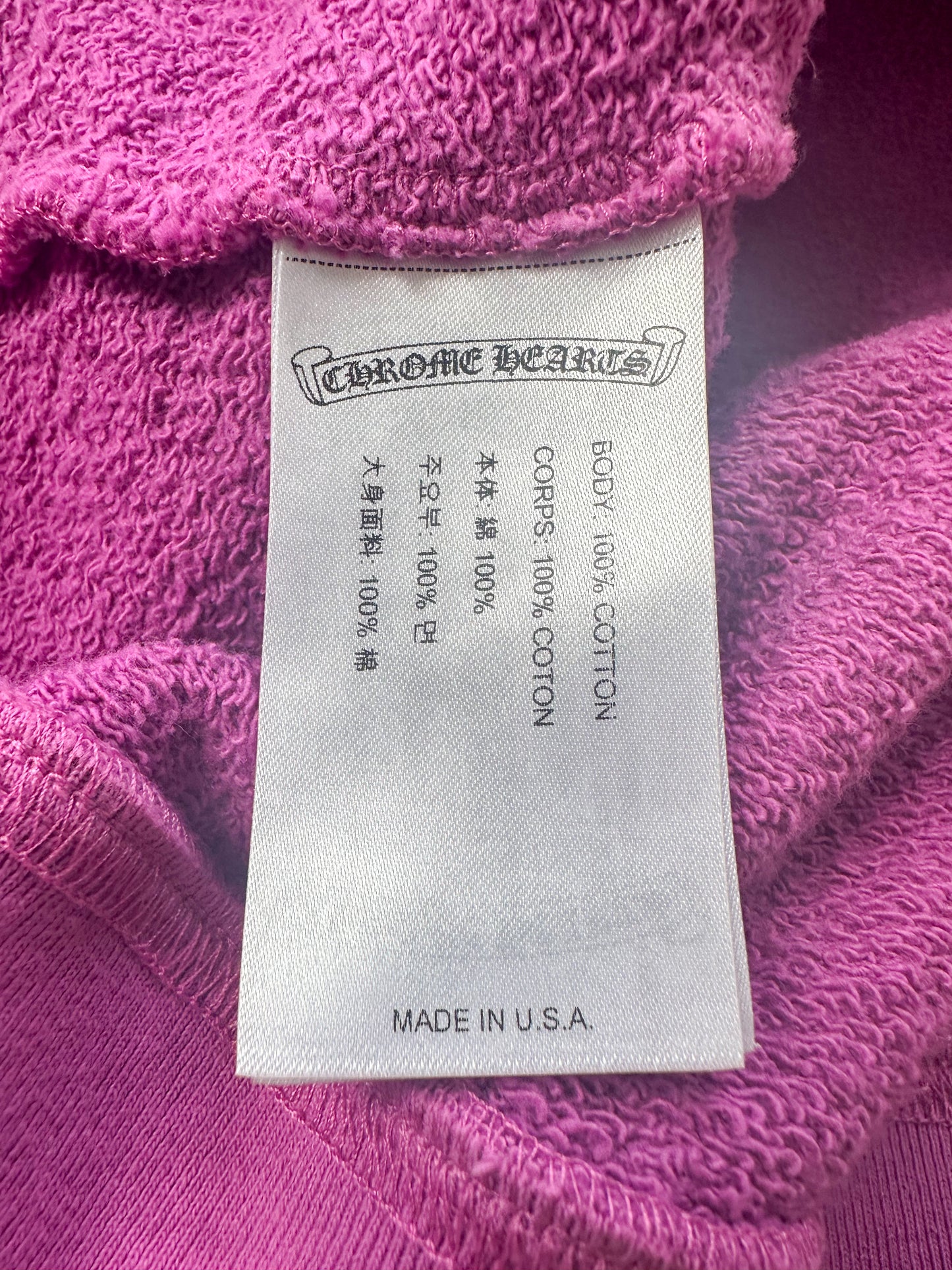 Chrome Hearts Matty Boy Purple Spider Web Sweater