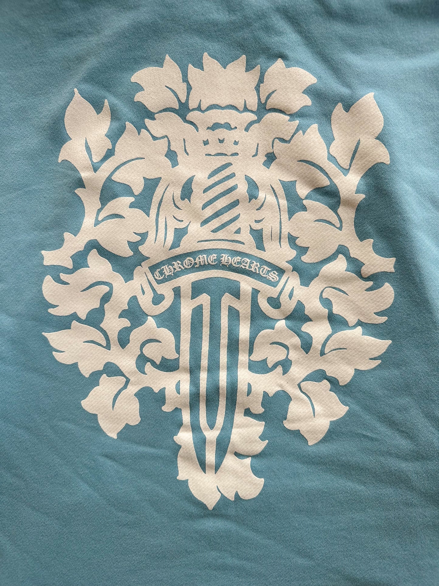 Chrome Hearts Blue Miami Art Basel Exclusive Hoodie