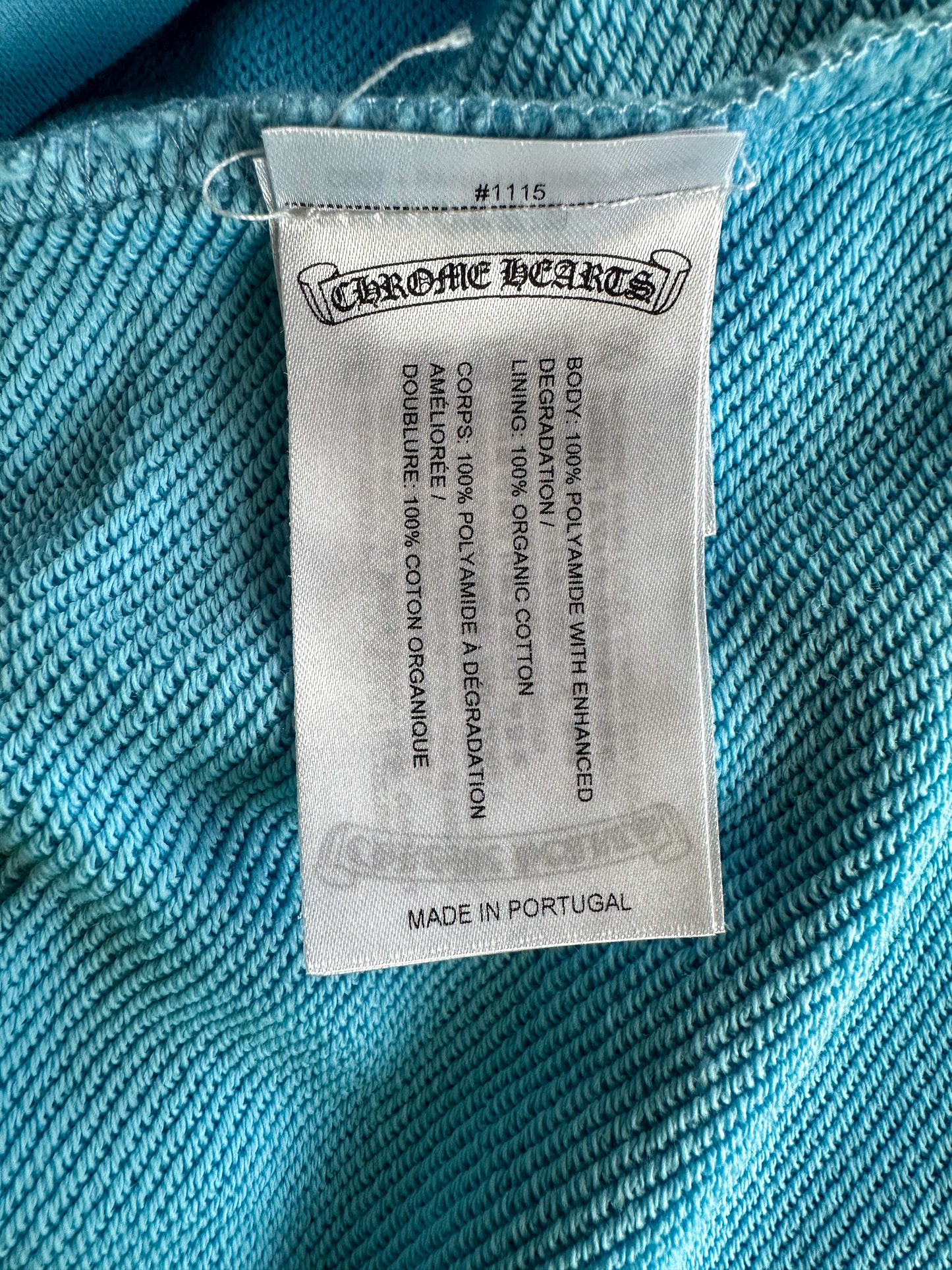 Chrome Hearts Blue Miami Art Basel Exclusive Hoodie
