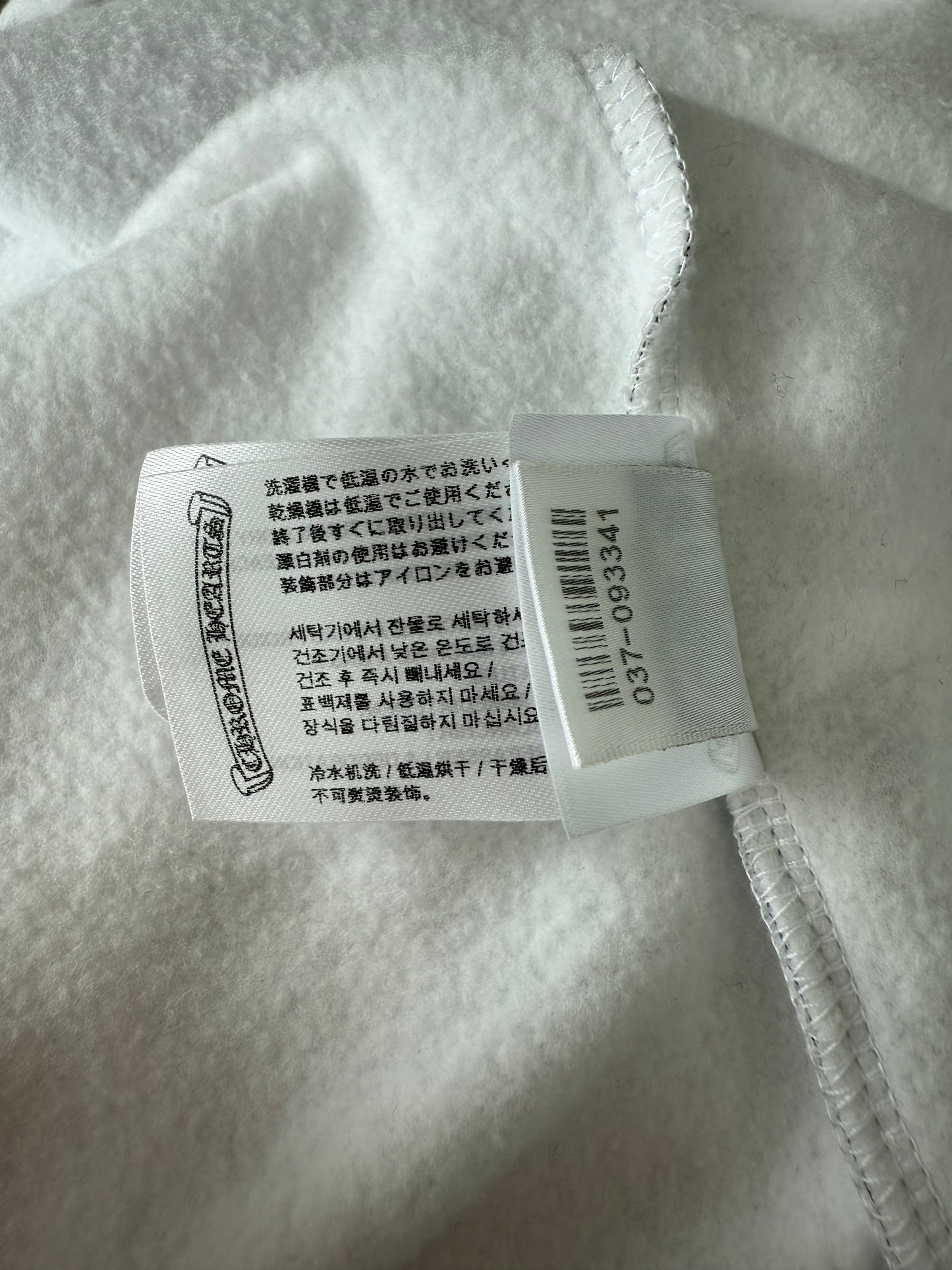 Chrome Hearts White & Red Laurie Lynn Stark Hoodie