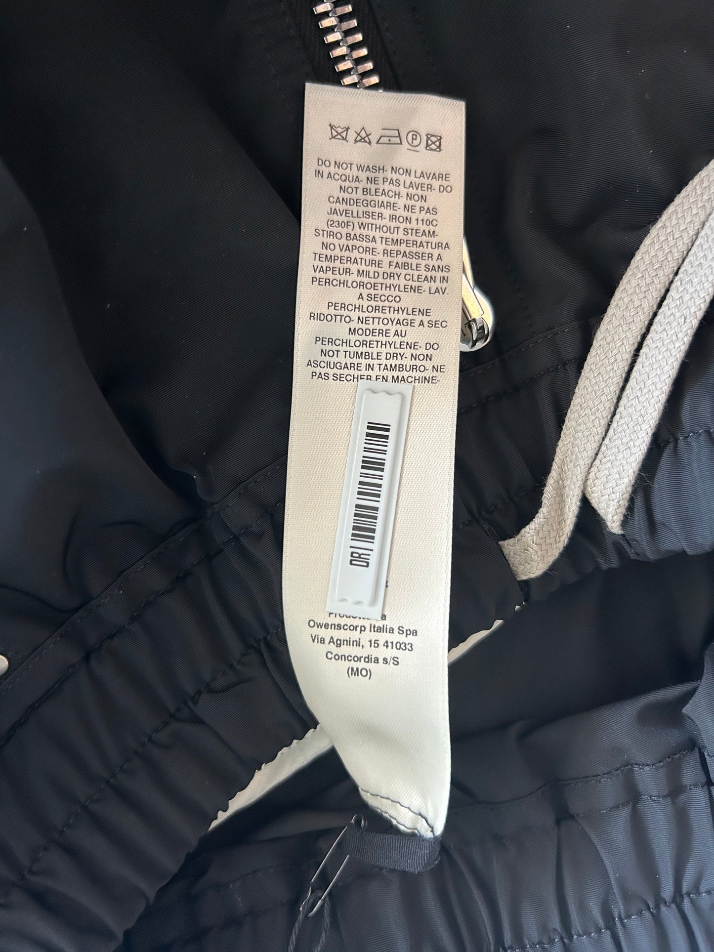 Rick Owens Black Hollywood Cargobela Shorts