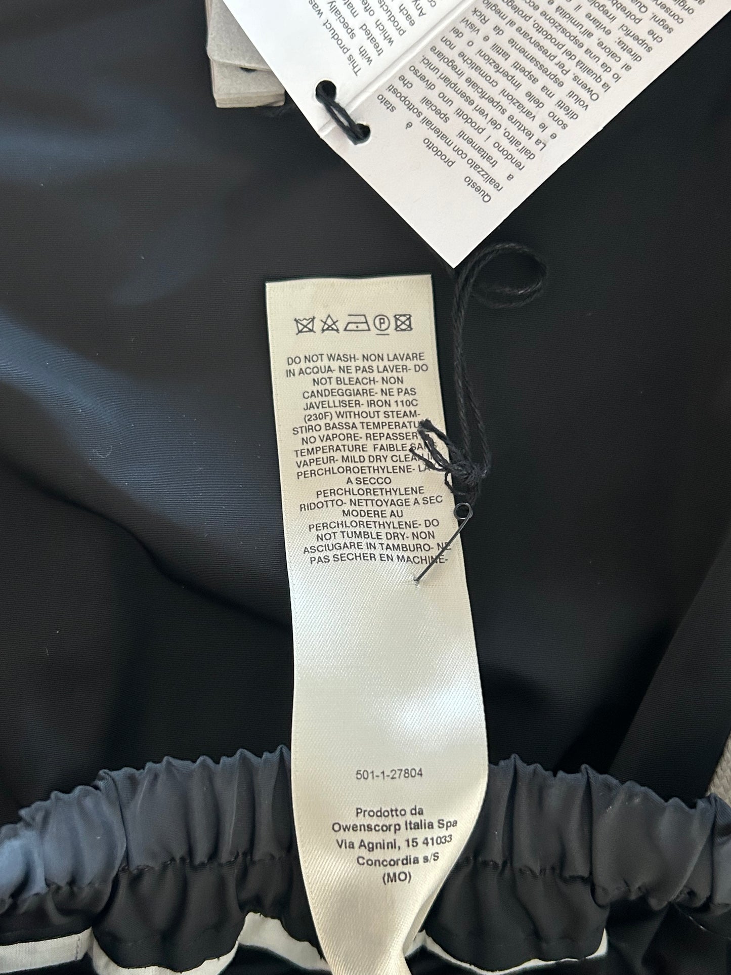 Rick Owens Black Hollywood Boxer Shorts