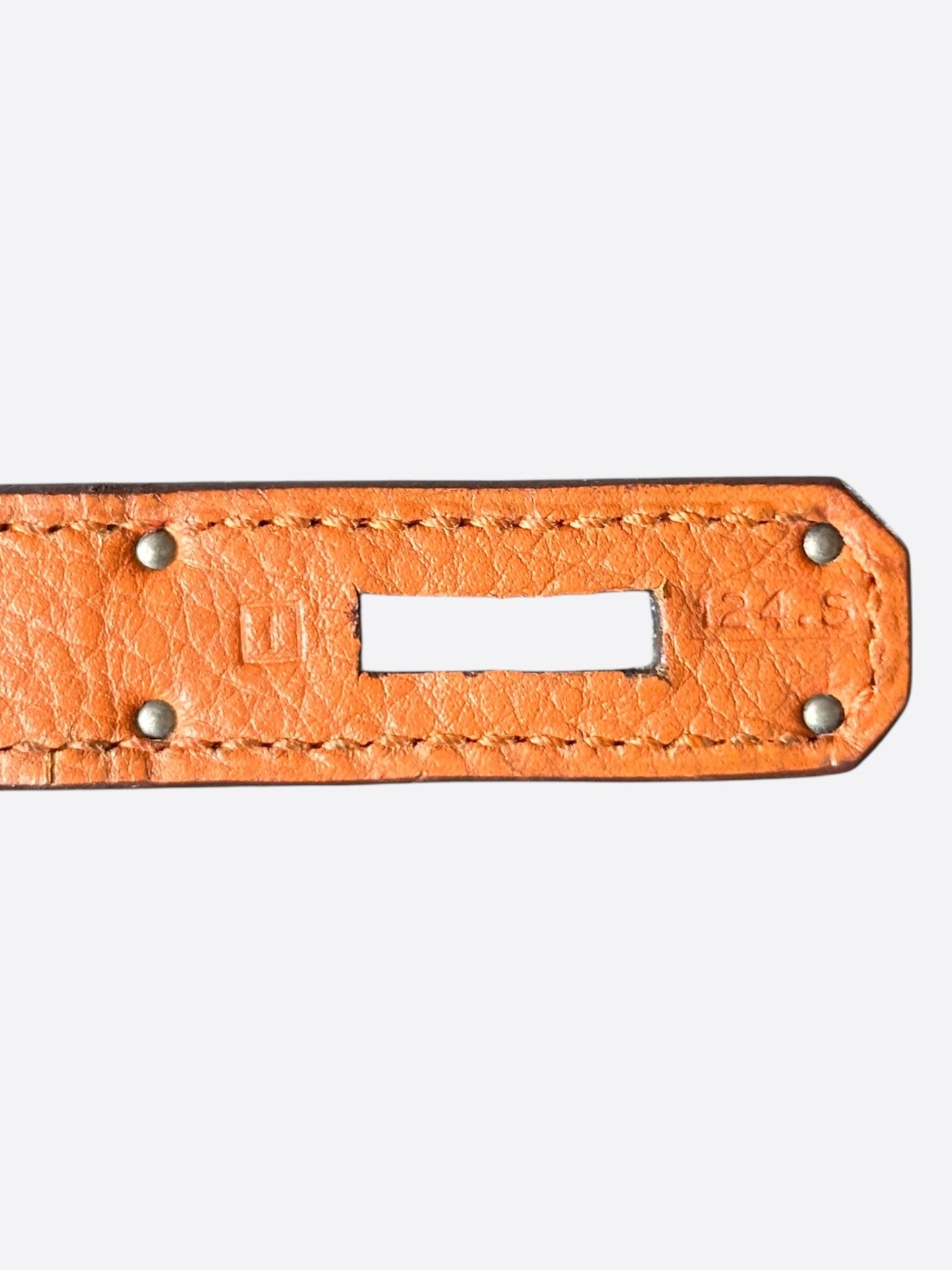 Hermes Orange Togo Birkin 35