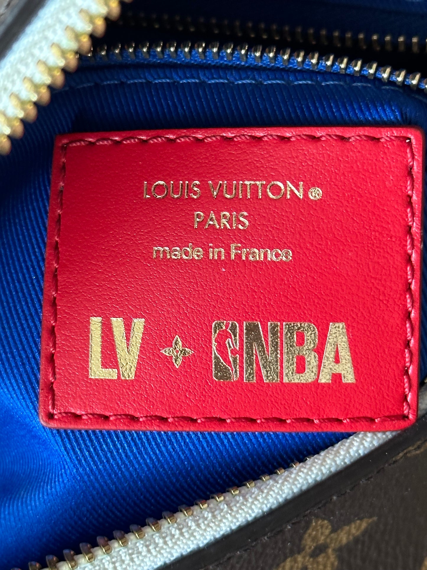 Louis Vuitton NBA Brown Monogram Dopp Kit